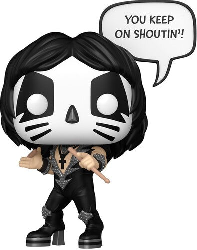 Kiss Funko POP! Sayings: KISS - The Catman, Rock & Roll All Night (Vinyl Figure, Collectible)