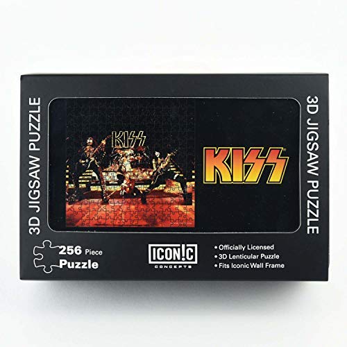 Kiss Licensed 3D Jigsaw Puzzle / Live Performance '77