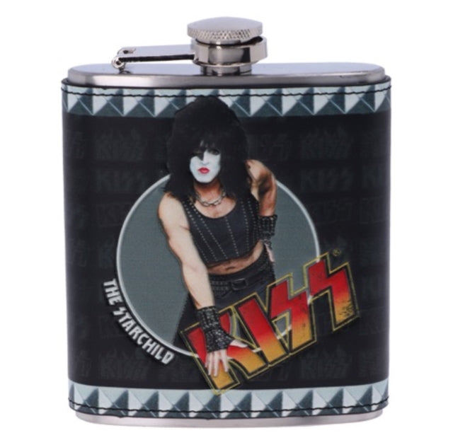 Kiss The Starchild Hip Flask
