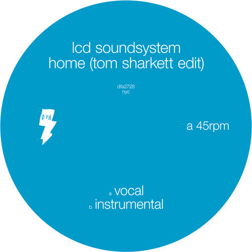 LCD Soundsystem Home (Tom Sharkett Edit) (12" Single)