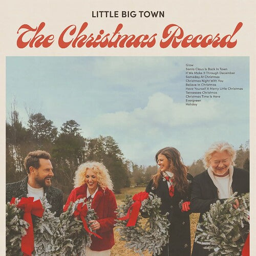 Little Big Town The Christmas Record (Indie Exclusive, Limited Edition, Colored Vinyl, Green)