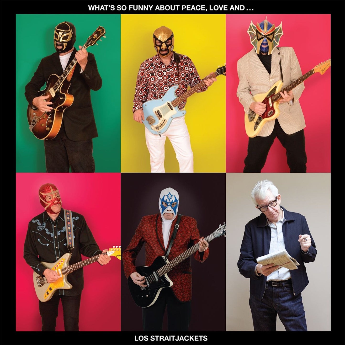 LOS STRAITJACKETS Love And Los Straitjackets (Yellow Vinyl) What'S So Funny About Peace