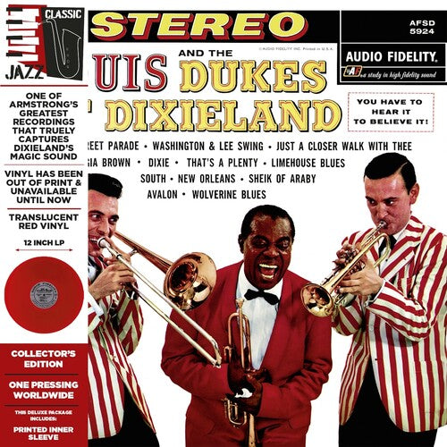 Louis Armstrong Louis Armstrong and the Dukes of Dixieland (Colored Vinyl, Deluxe Edition, Limited Edition, Red, Remastered)