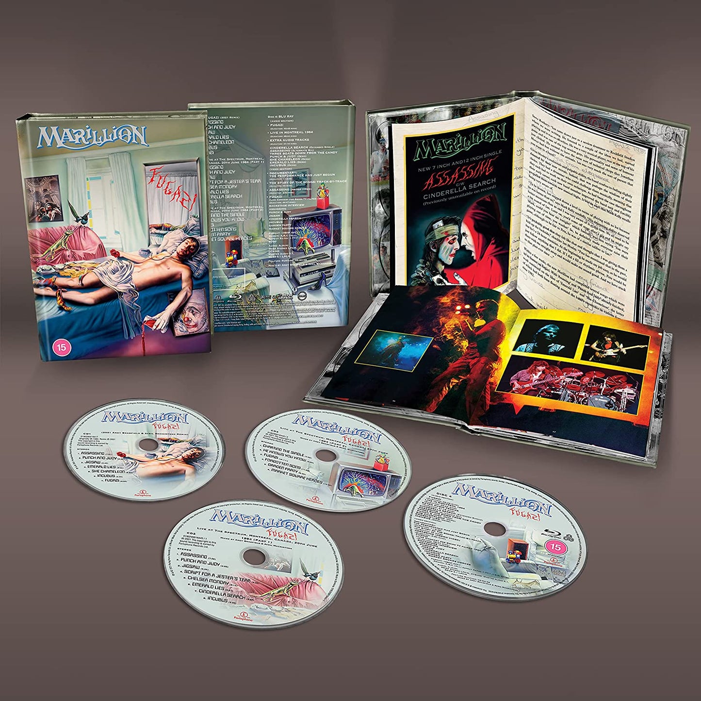 Marillion Fugazi (Deluxe Edition)(3CD)(1BluRay)