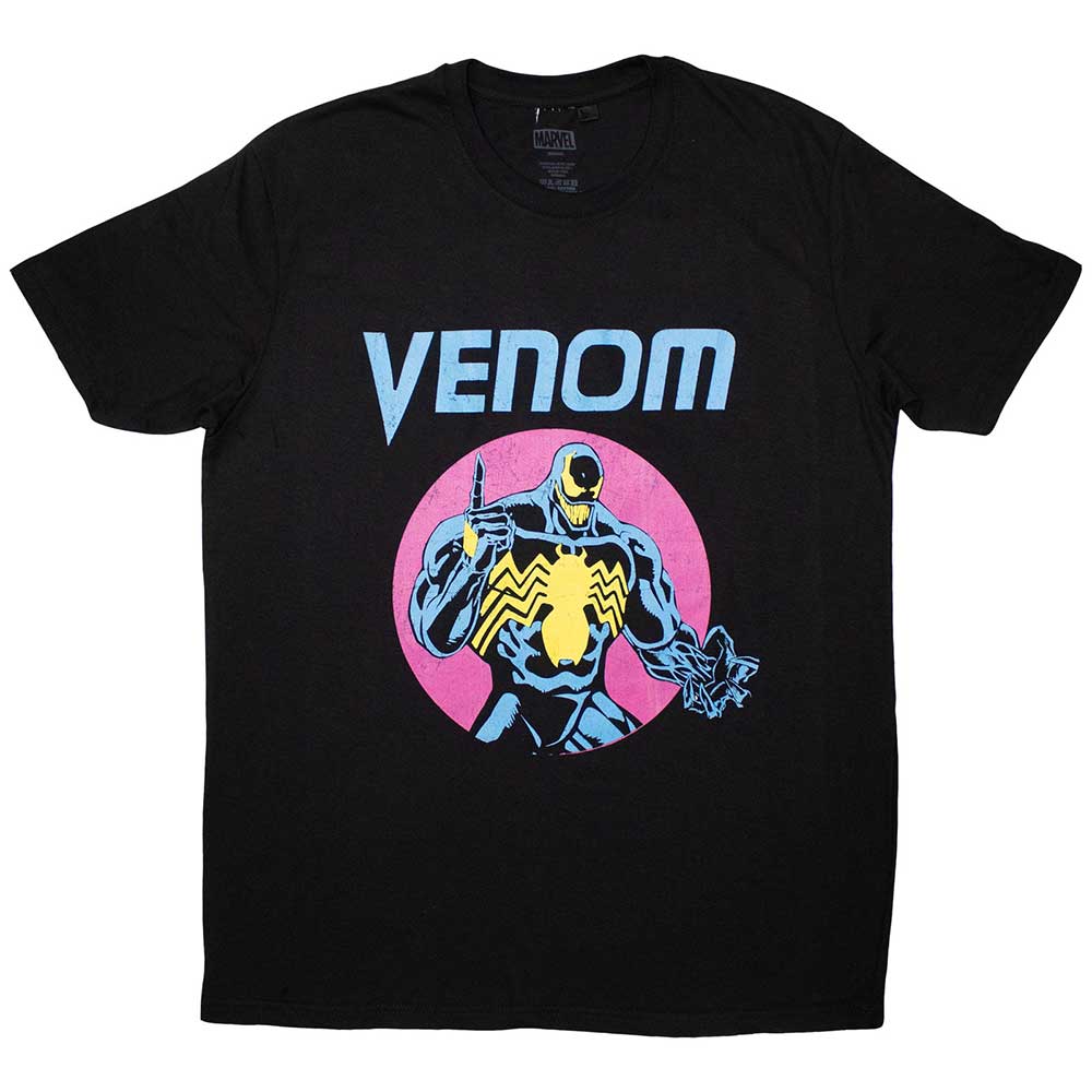 Marvel Comics Venom Purple Circle Black