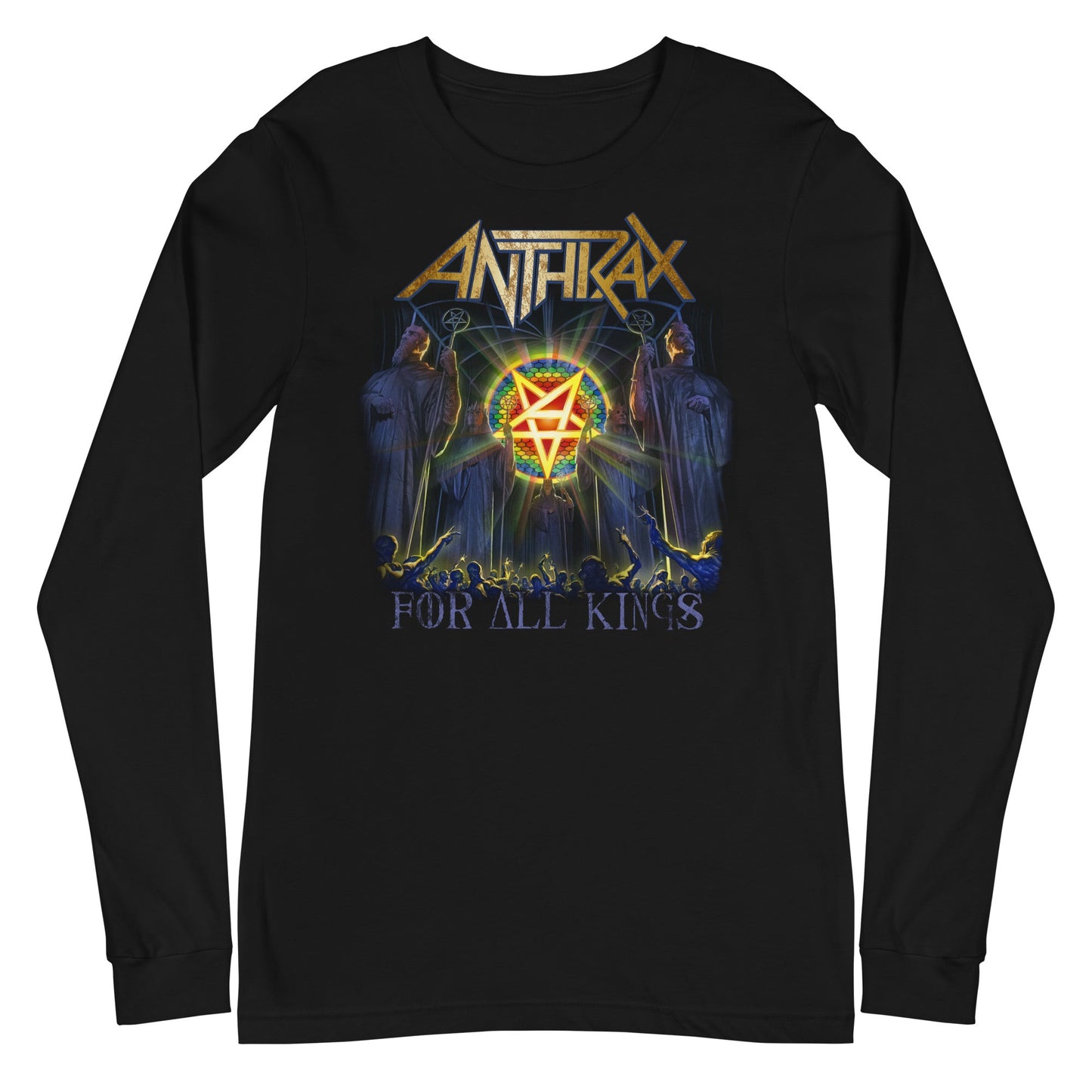 MerchMoment Anthrax - For All Kings Long Sleeve T-Shirt Black