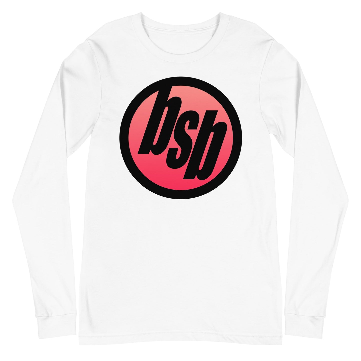 MerchMoment Backstreet Boys - BSB Black Long Sleeve T-Shirt White