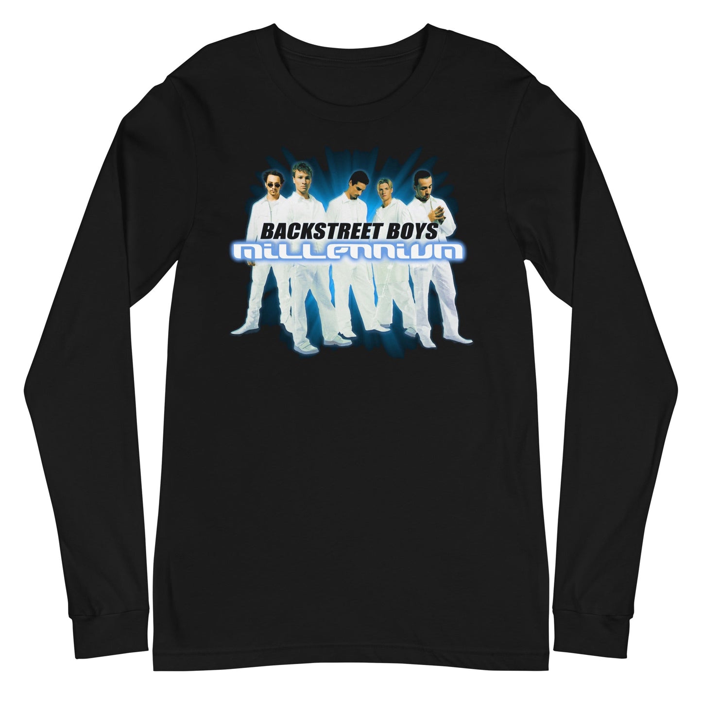 MerchMoment Backstreet Boys - Millenium Long Sleeve T-Shirt Black