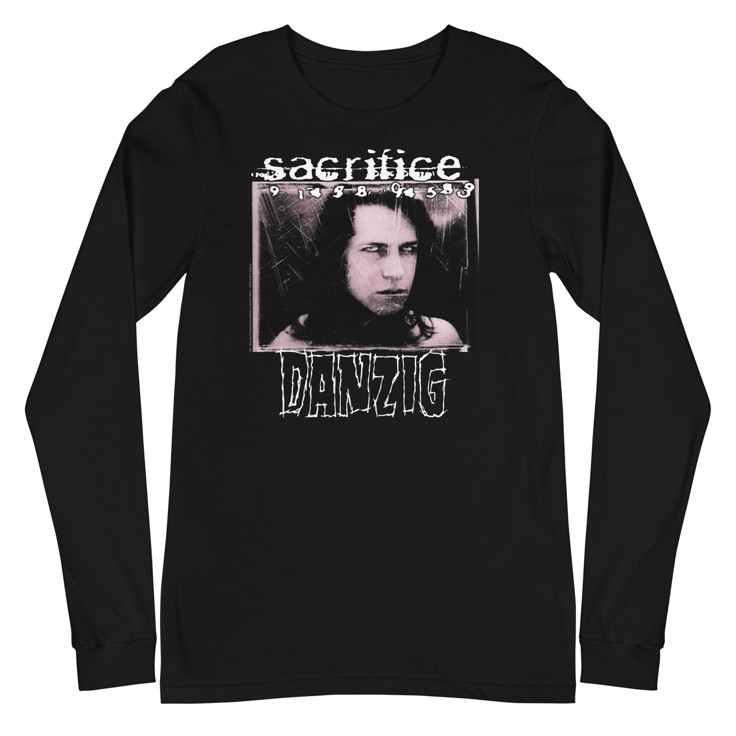 MerchMoment Danzig - Sacrifice Long Sleeve T-Shirt Black
