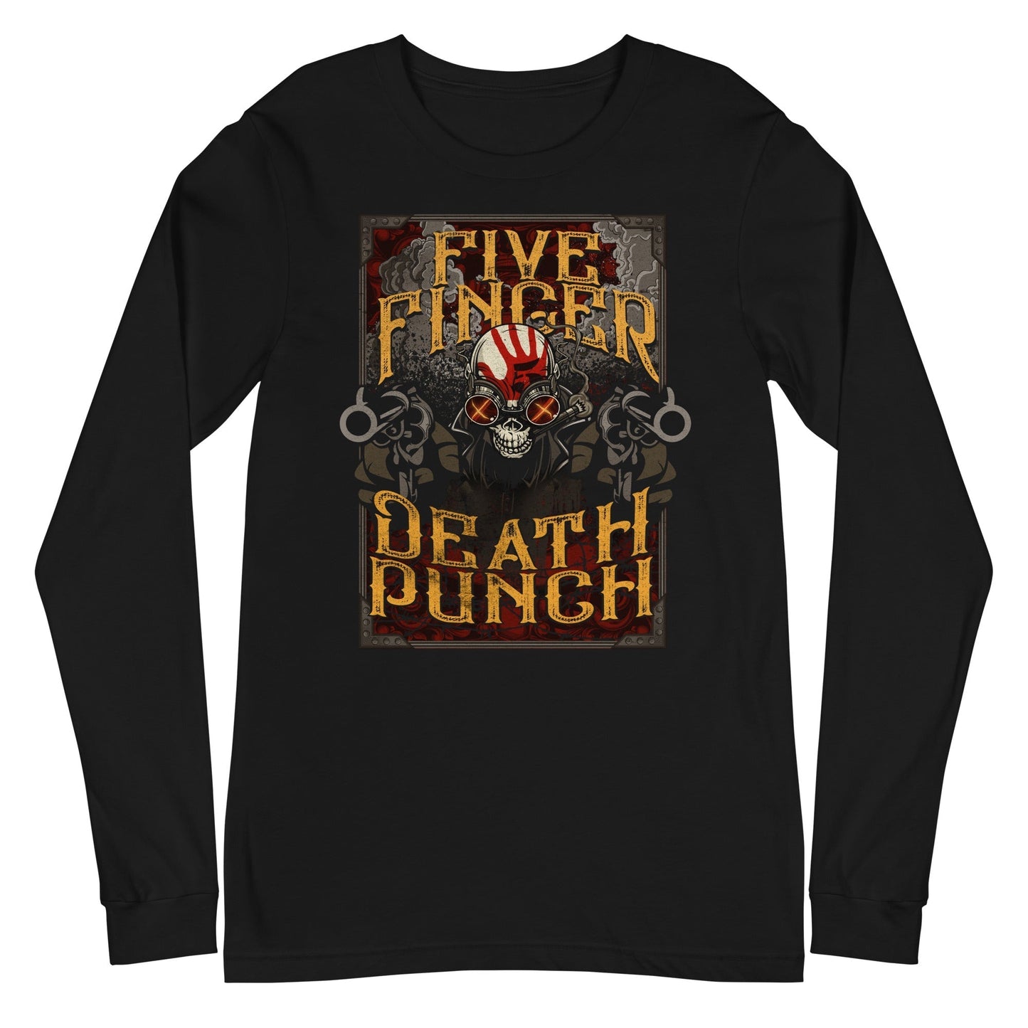 MerchMoment Five Finger Death Punch - Barrels Long Sleeve T-Shirt Black