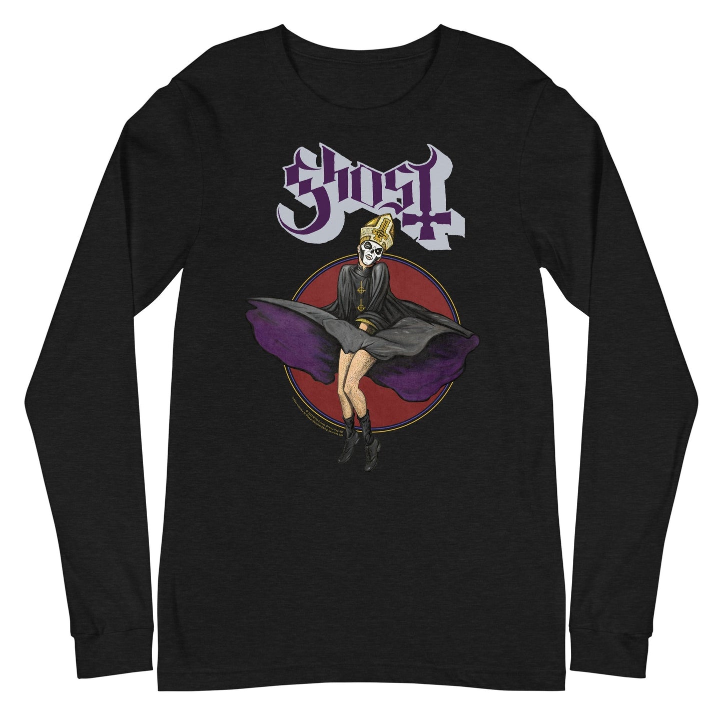 MerchMoment Ghost - Dancing Long Sleeve T-Shirt Black