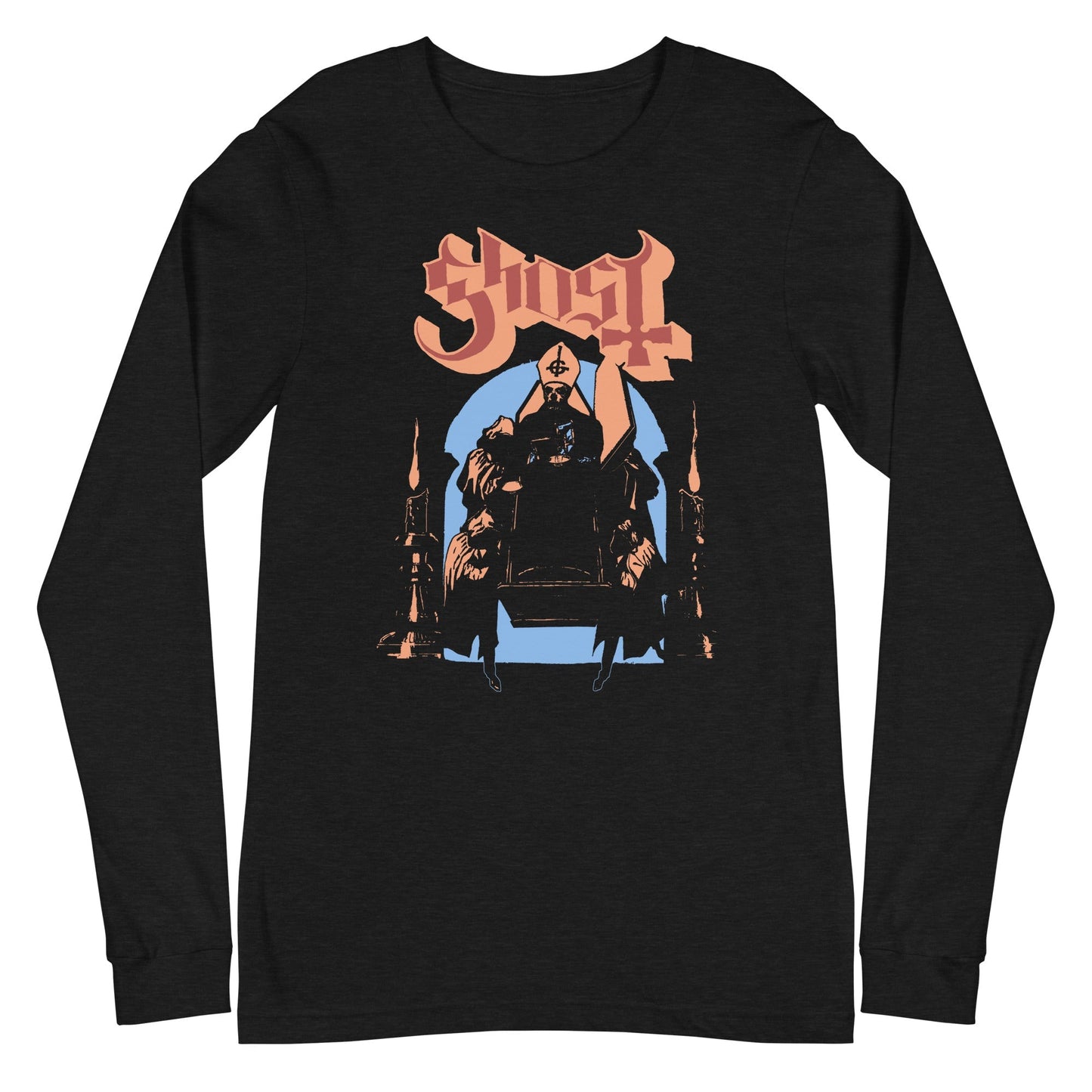 MerchMoment Ghost - Darkness Long Sleeve T-Shirt Black
