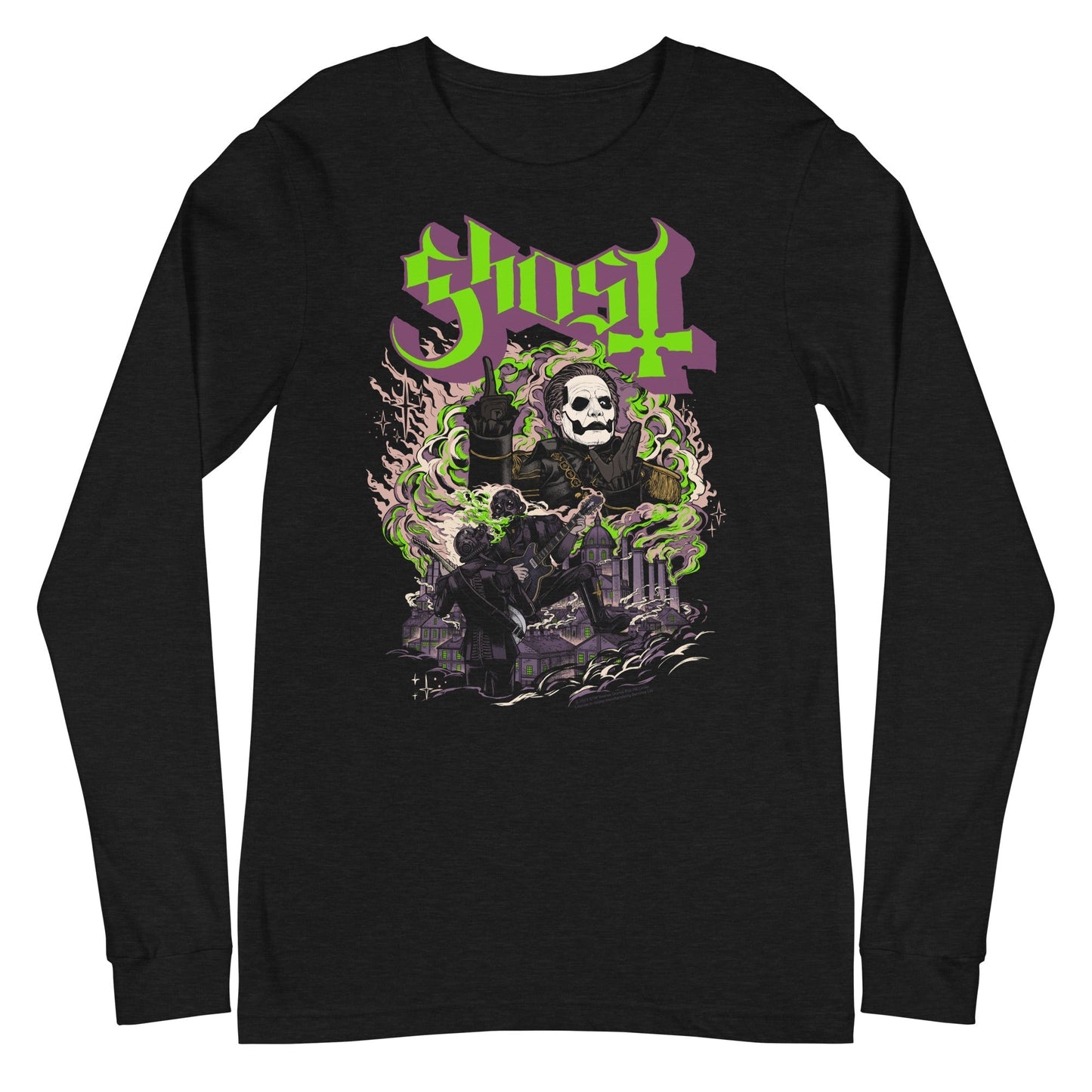 MerchMoment Ghost - Don't Look Back Long Sleeve T-Shirt Black