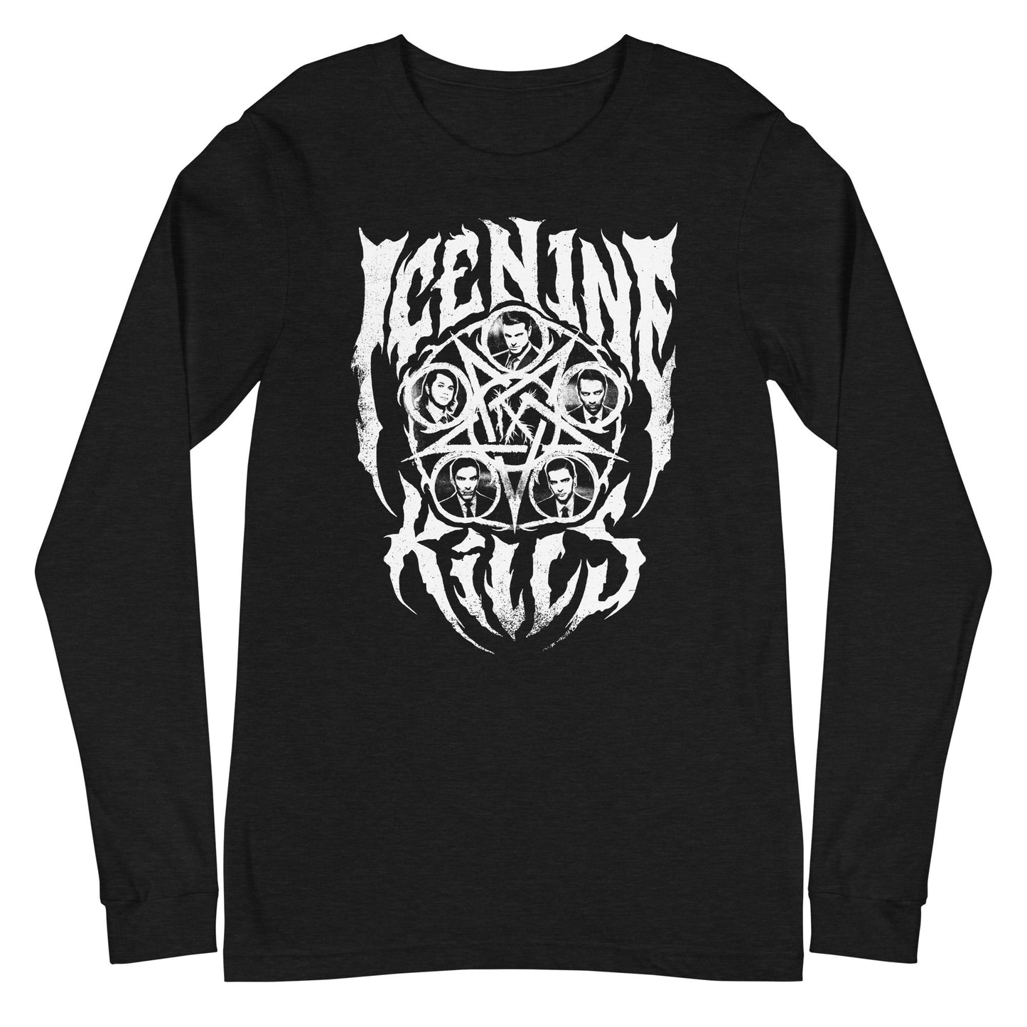MerchMoment Ice Nine Kills - Fictional Substance Long Sleeve T-Shirt Black