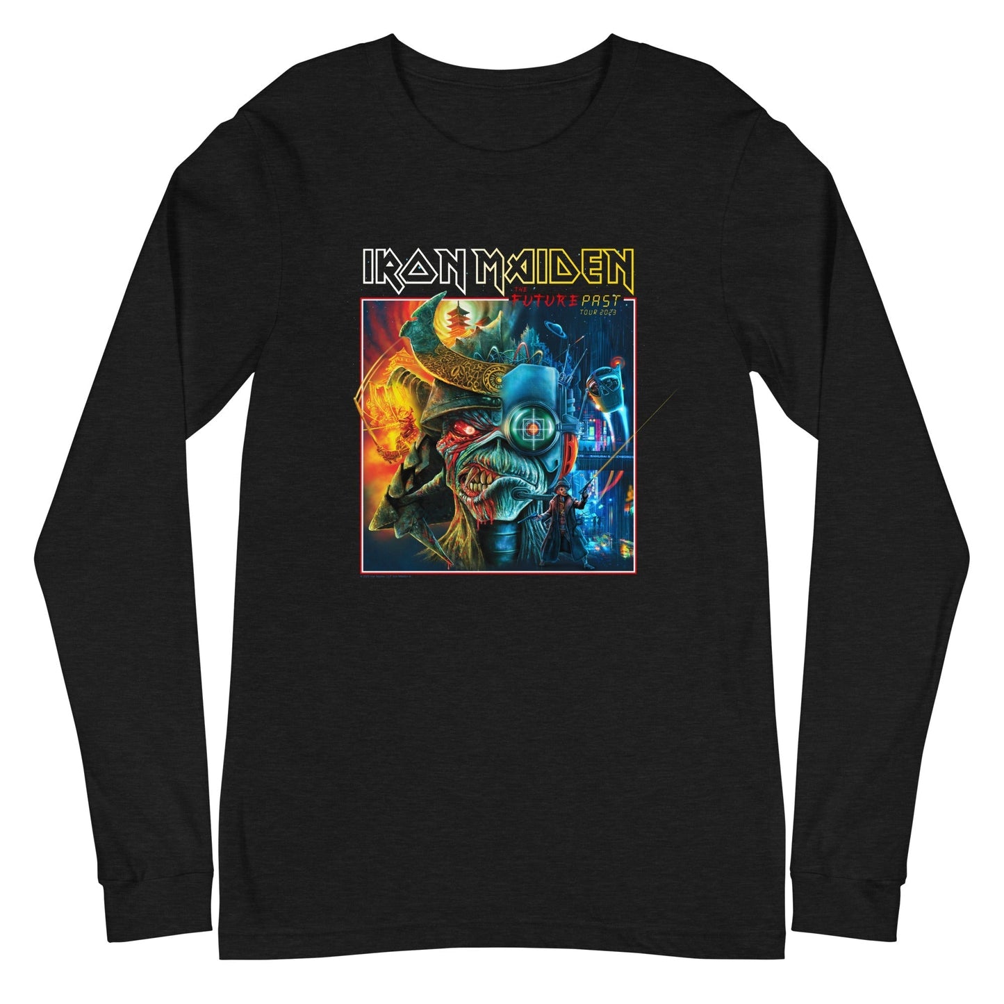 MerchMoment Iron Maiden - Future Past Long Sleeve T-Shirt Black