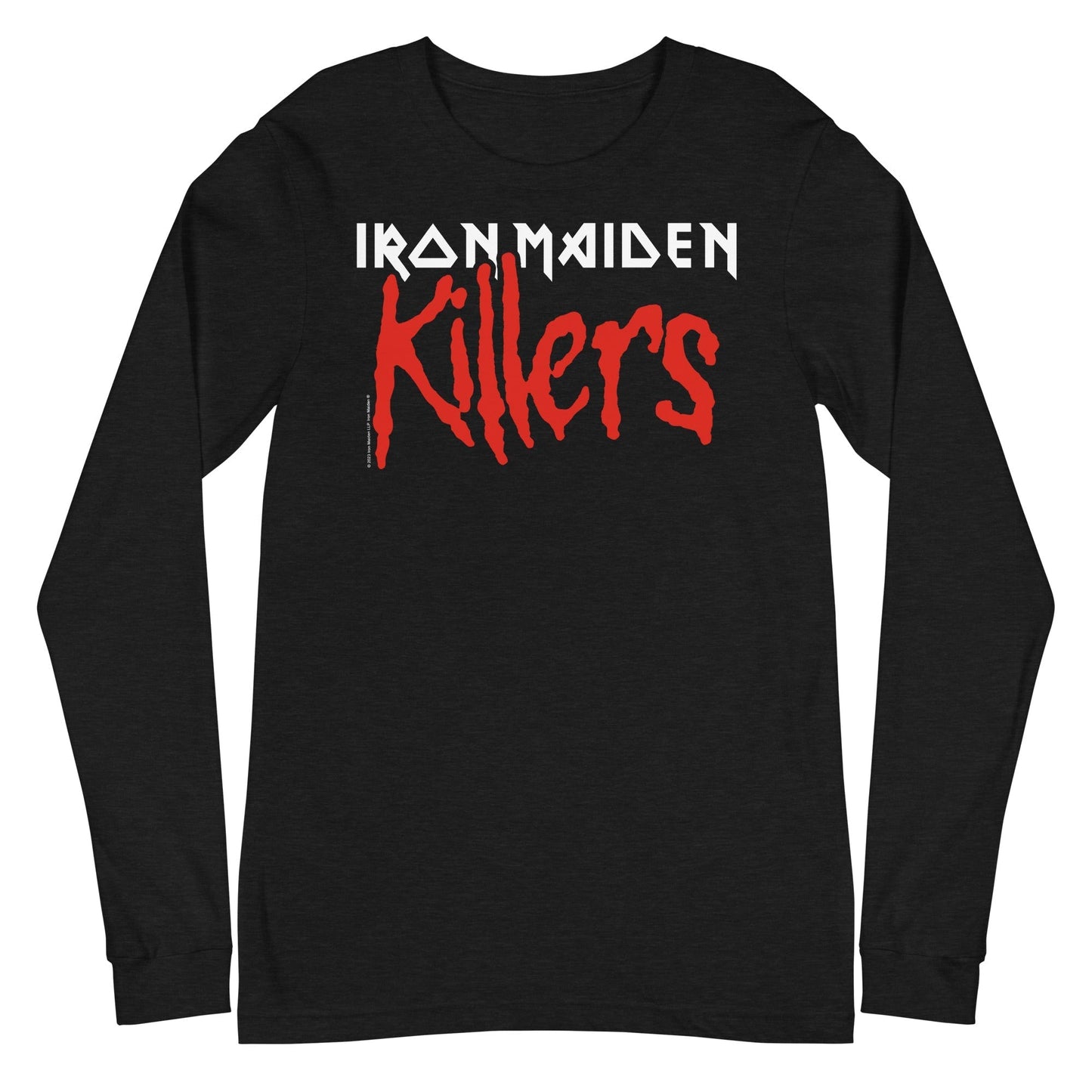 MerchMoment Iron Maiden - Killers Drip Long Sleeve T-Shirt Black