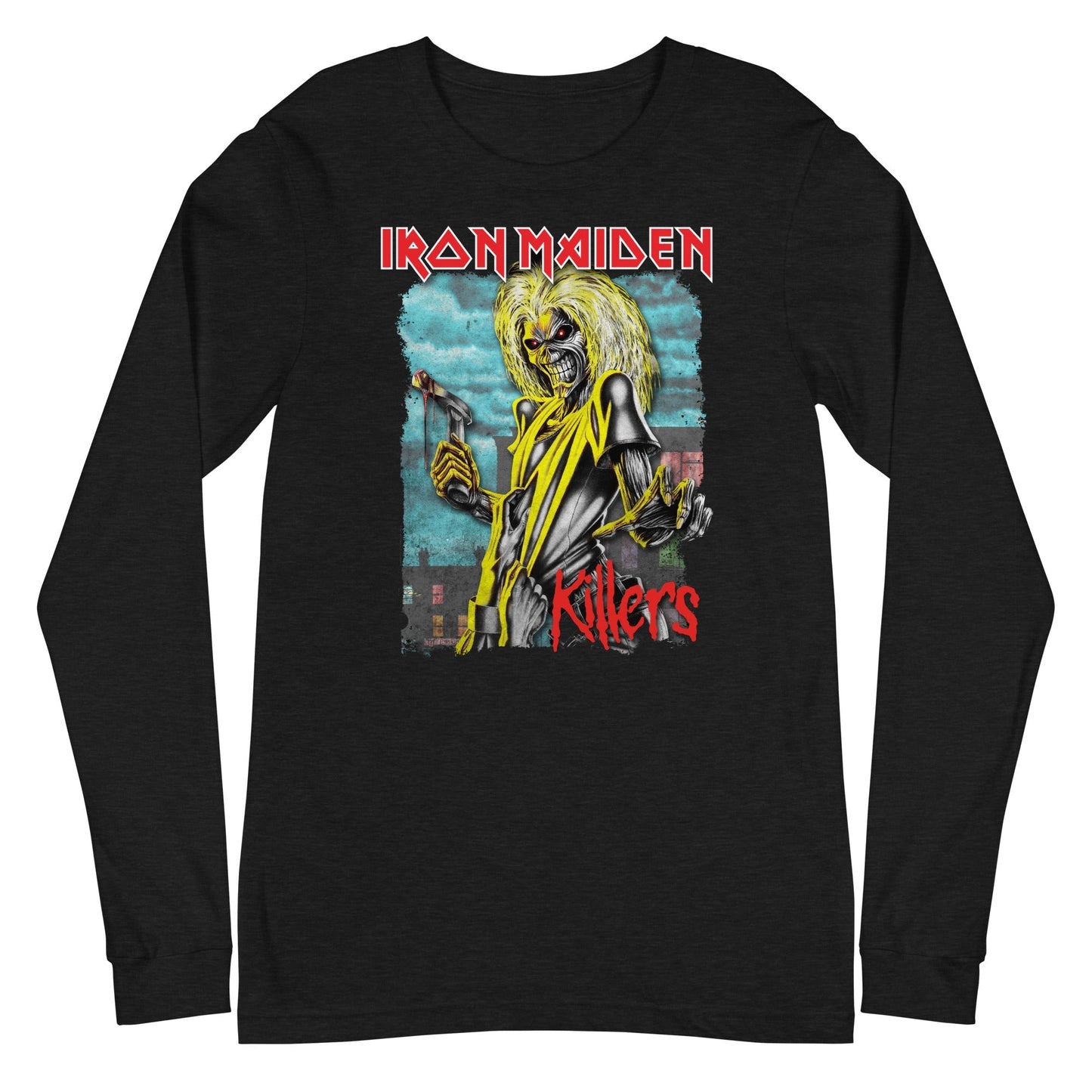 MerchMoment Iron Maiden - Killers Long Sleeve T-Shirt Black
