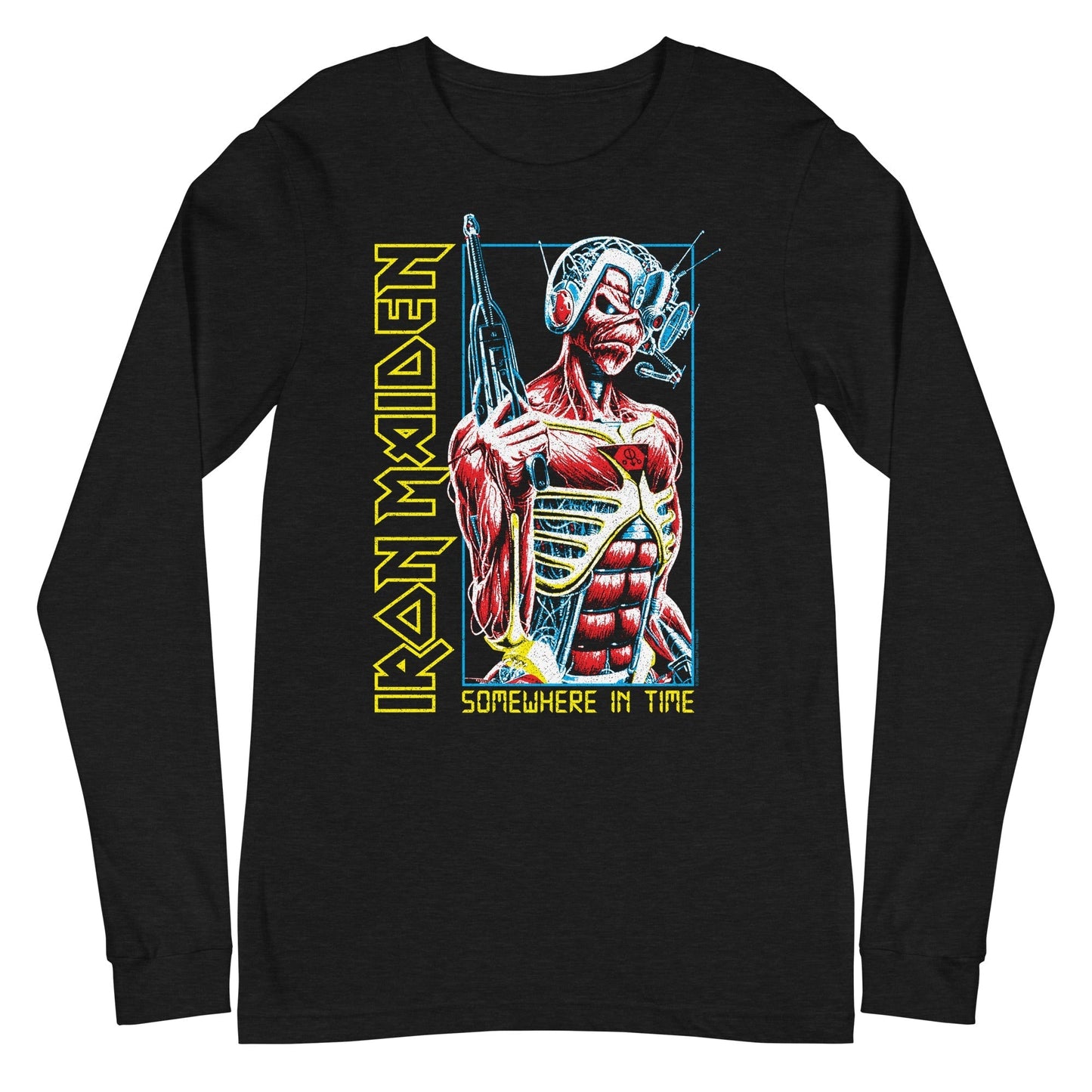 MerchMoment Iron Maiden - Singularity Long Sleeve T-Shirt Black