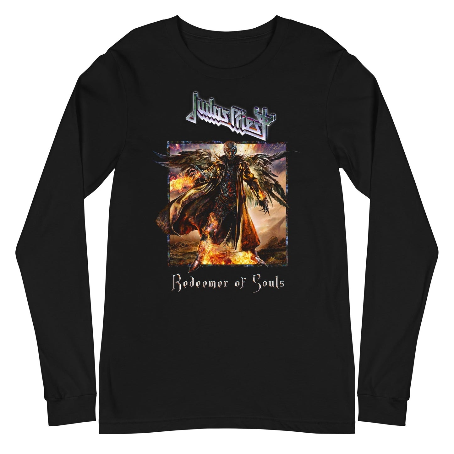 MerchMoment Judas Priest - War Eagle Long Sleeve T-Shirt Black