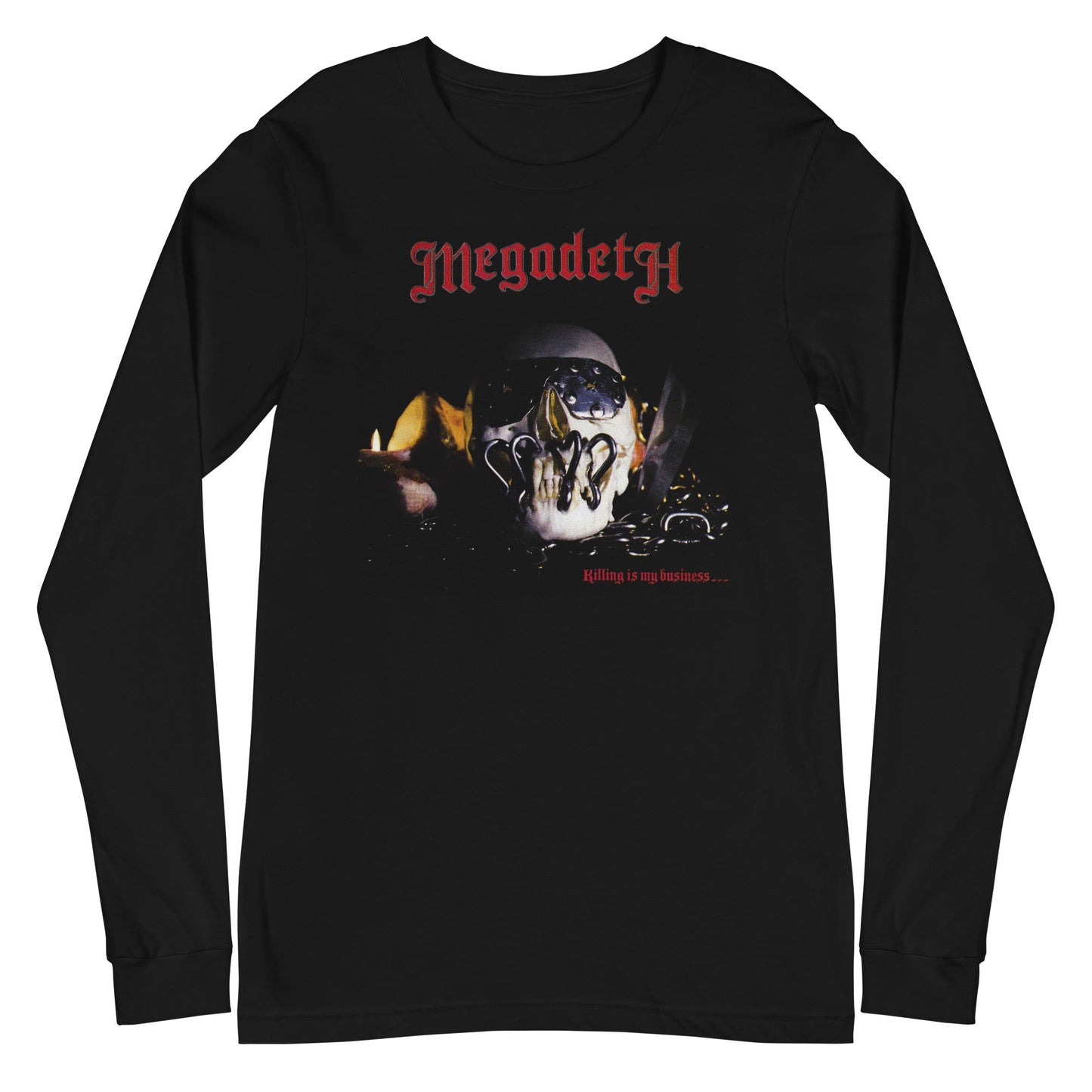 MerchMoment Megadeth - Killing is my Business... Long Sleeve T-Shirt Black