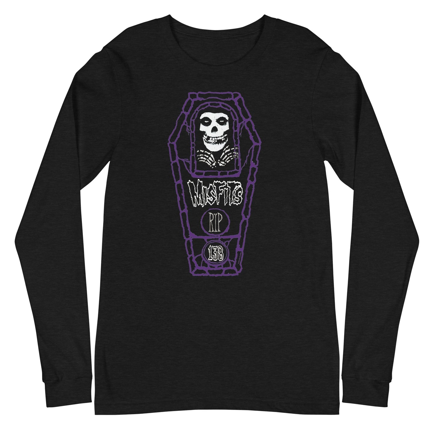 MerchMoment Misfits - Casket Long Sleeve T-Shirt Black