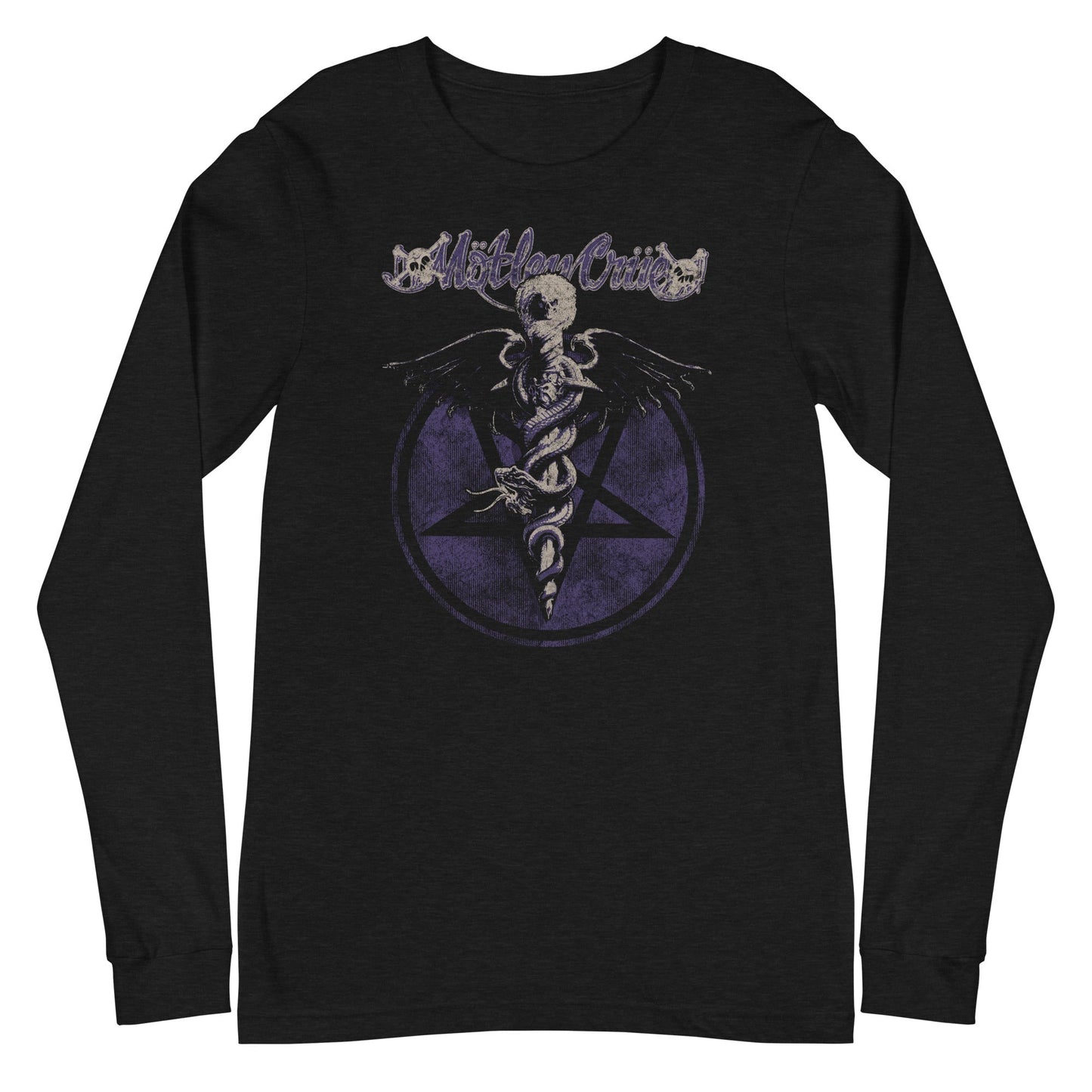 MerchMoment Motley Crue - Dark Doctor Long Sleeve T-Shirt Black