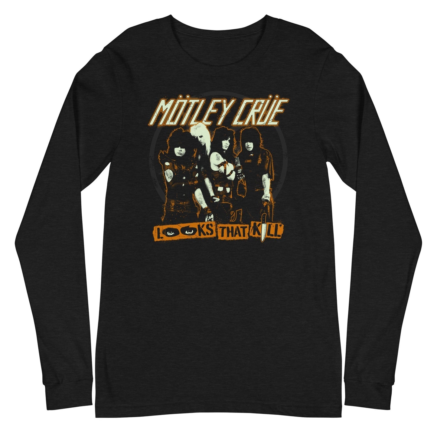 MerchMoment Motley Crue - Looks That Kill Long Sleeve T-Shirt Black
