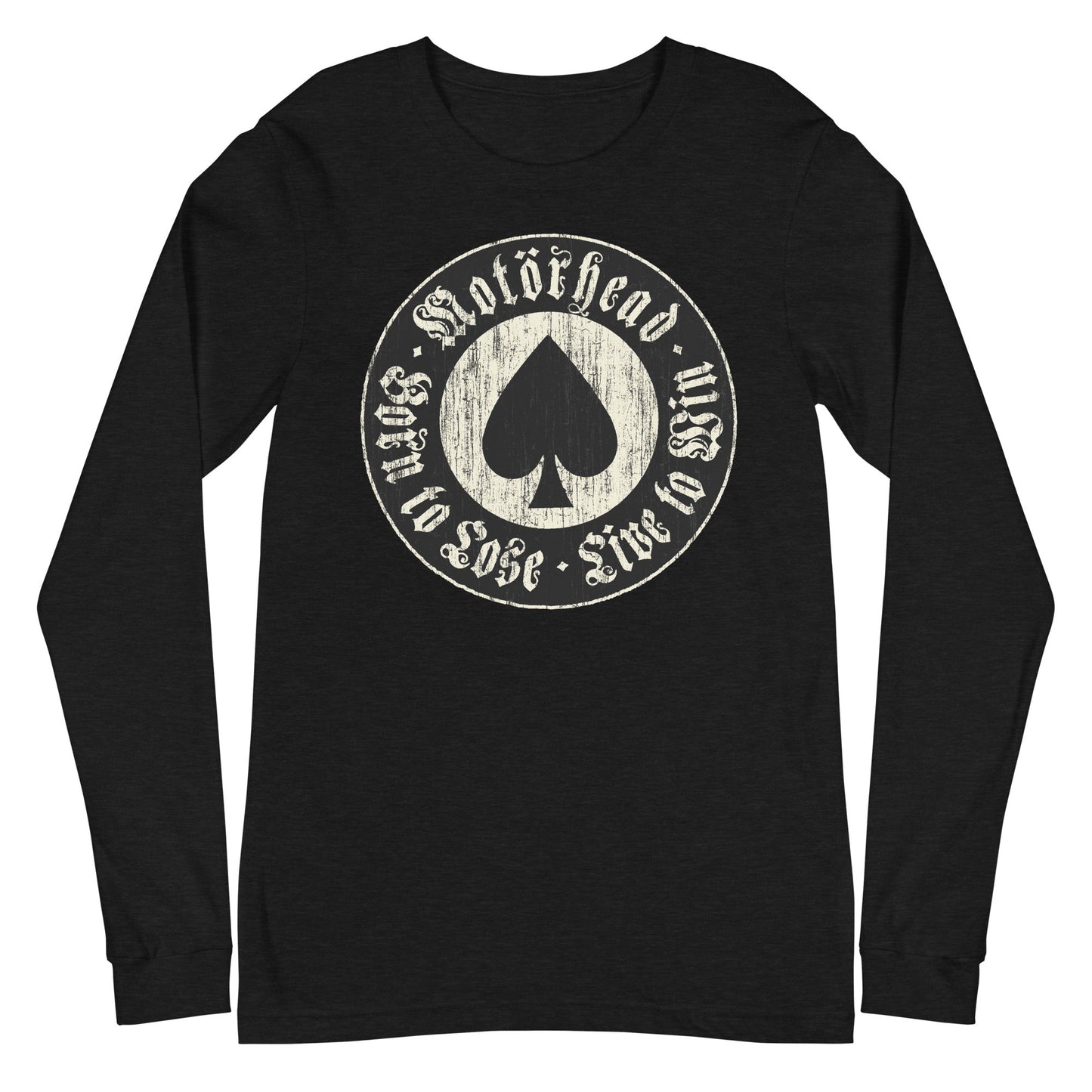 MerchMoment Motorhead - Circle Logo Long Sleeve T-Shirt Black