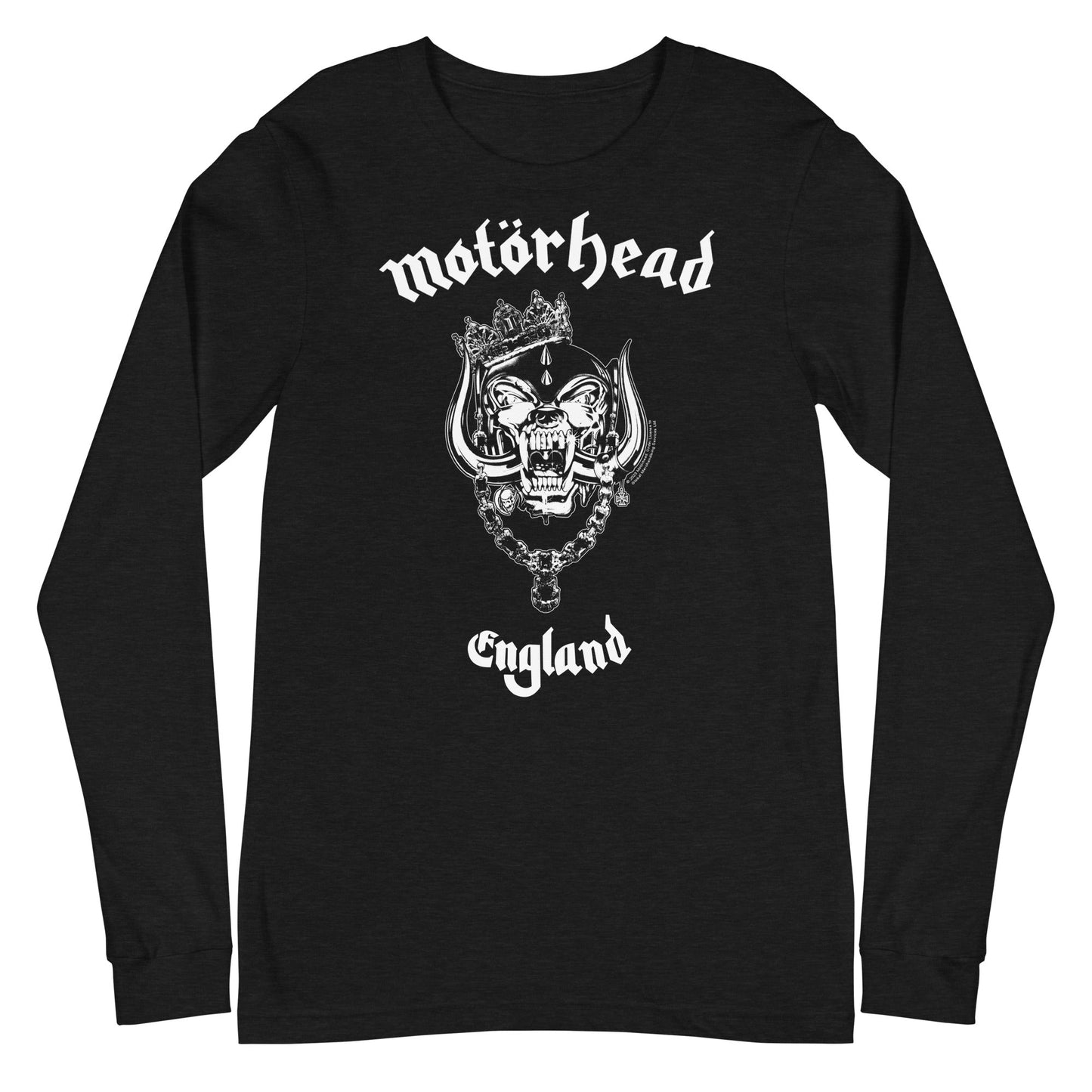 MerchMoment Motorhead - Classic Logo Long Sleeve T-Shirt Black