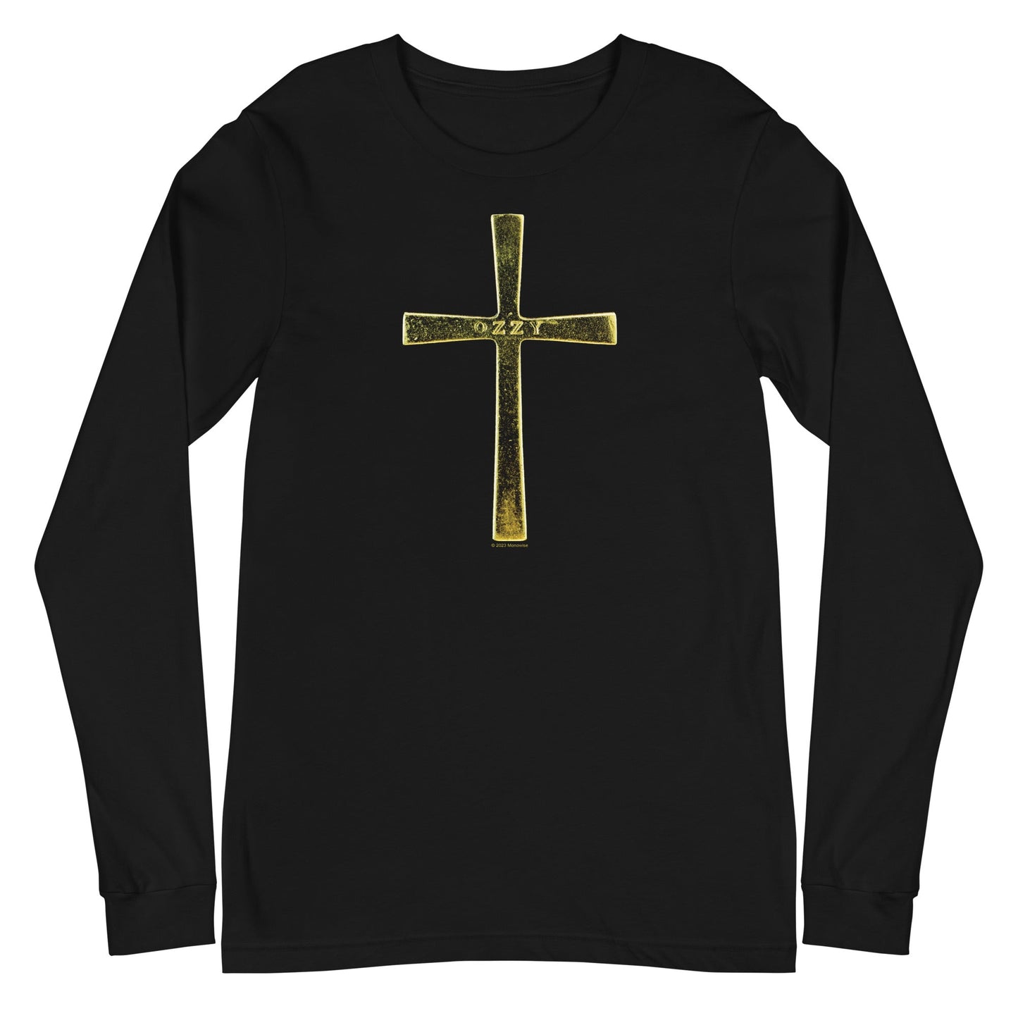 MerchMoment Ozzy Osbourne - Pray for Ozzy Long Sleeve T-Shirt Black