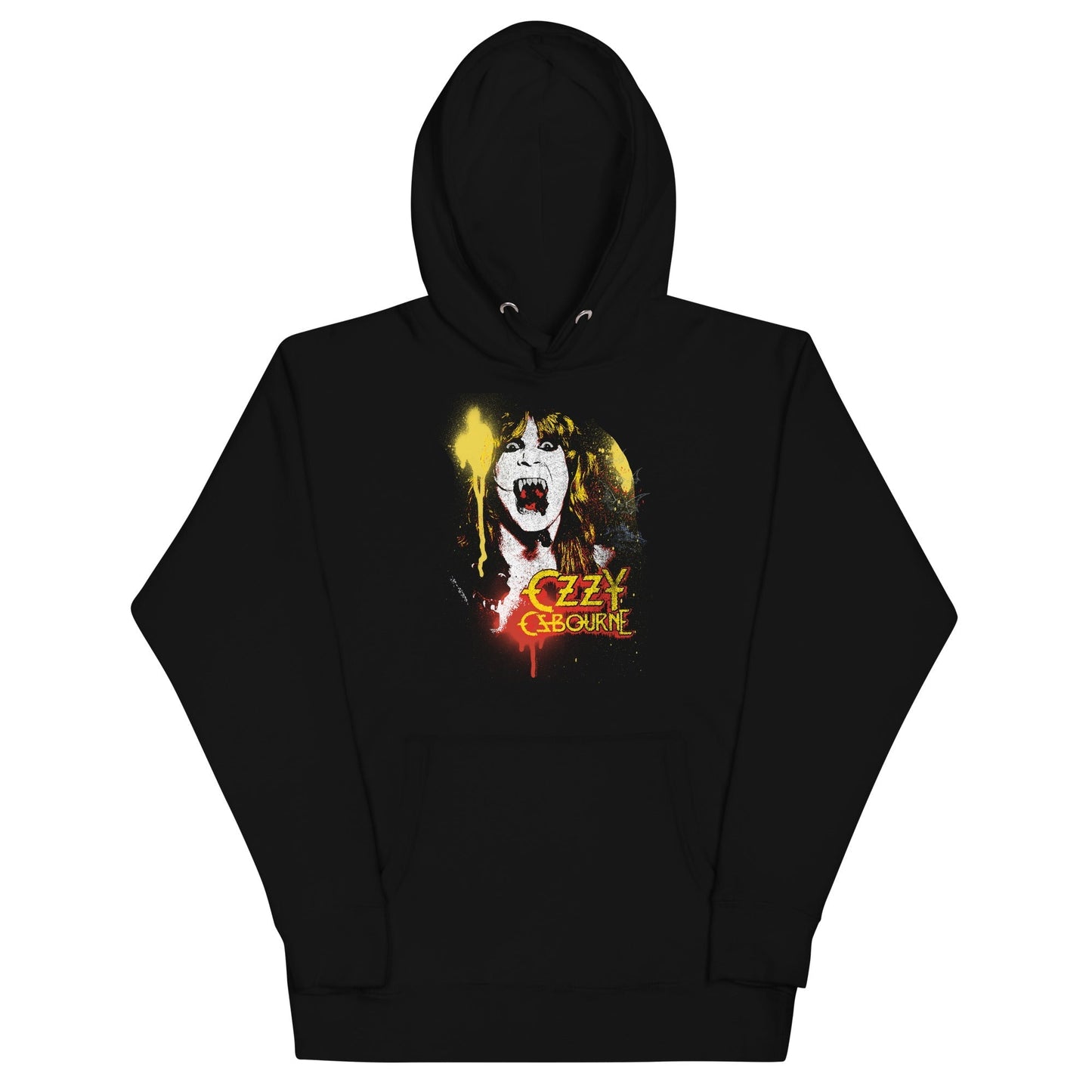 MerchMoment Ozzy Osbourne - Screaming Hoodie Black
