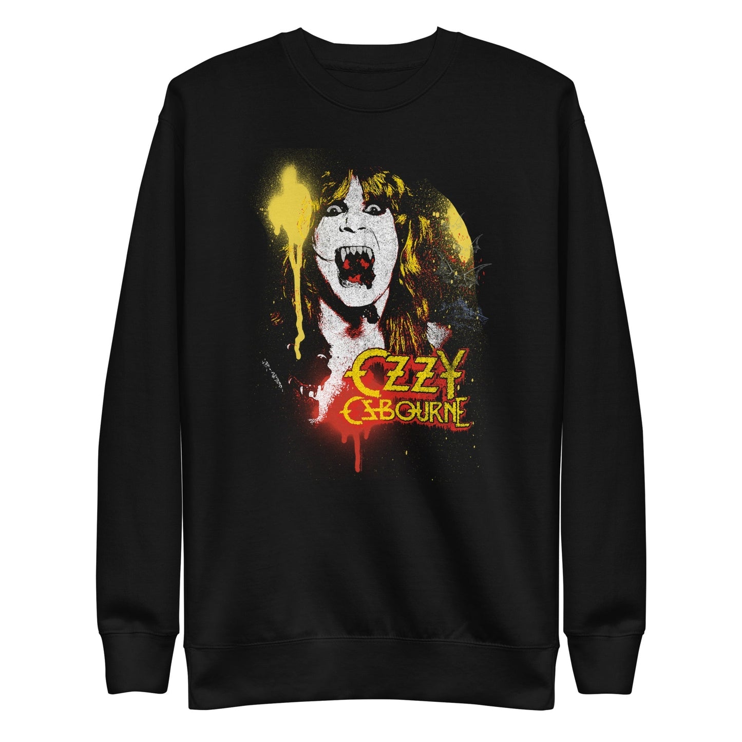 MerchMoment Ozzy Osbourne - Screaming Sweatshirt Black