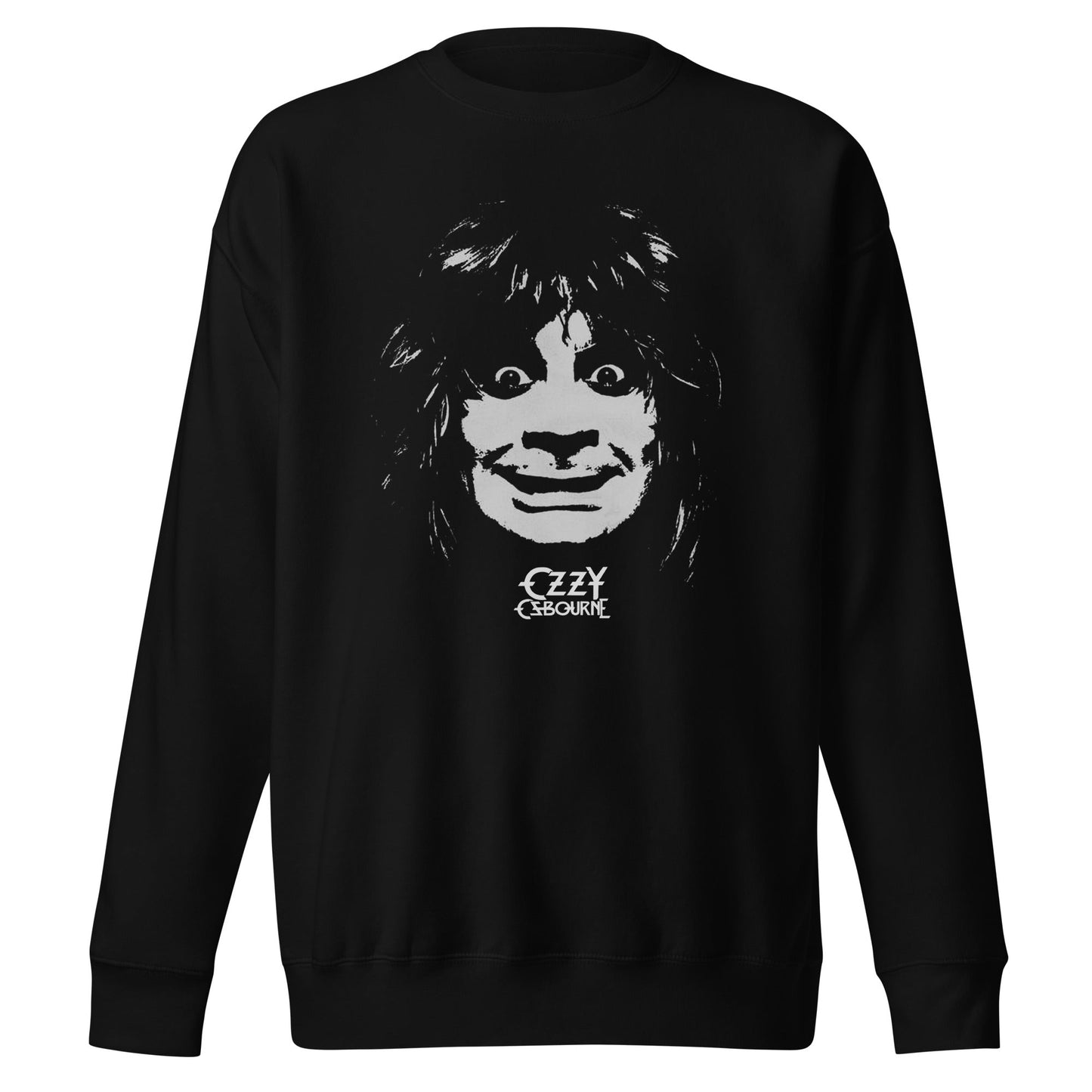 MerchMoment Ozzy Osbourne - Smile Sweatshirt Black