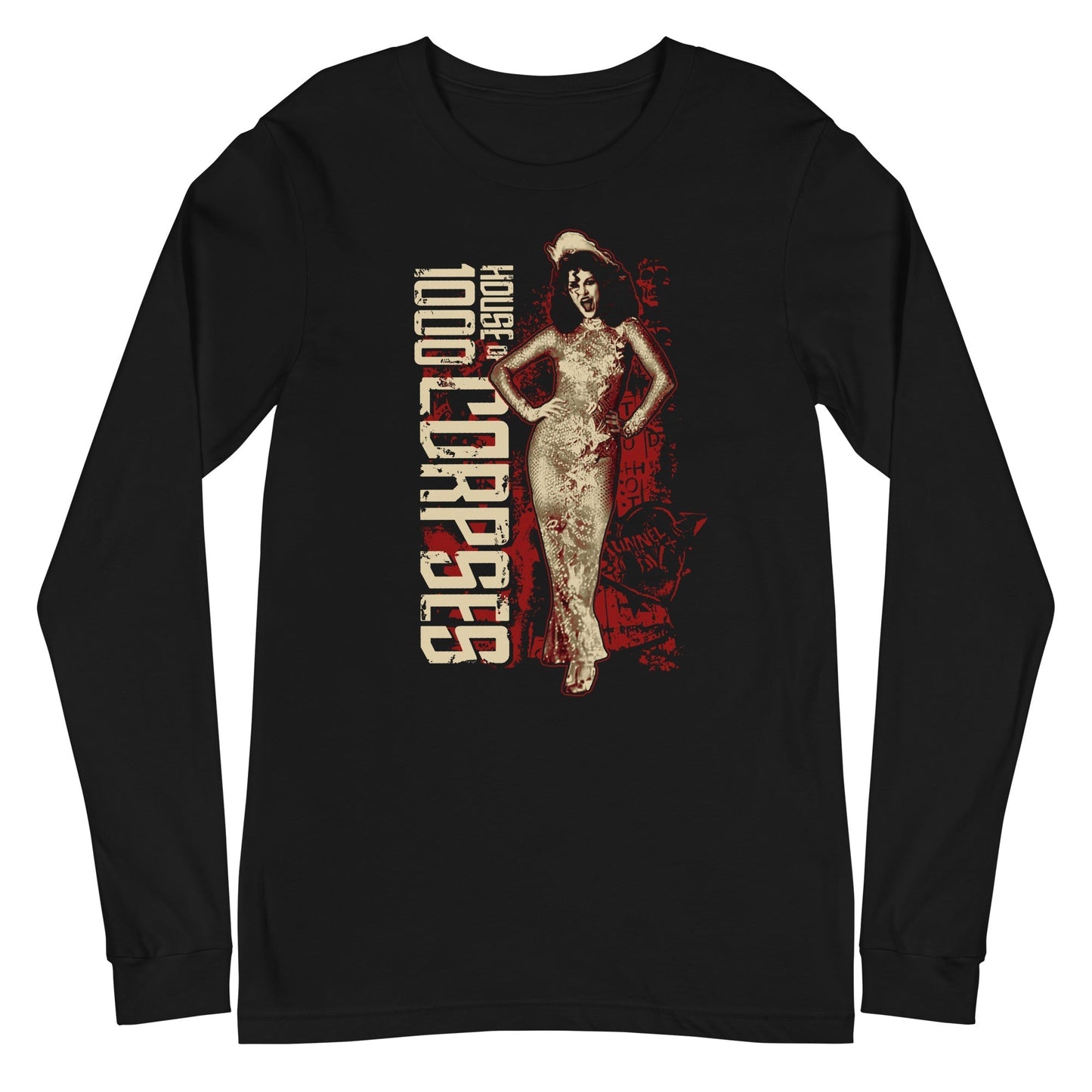 MerchMoment Rob Zombie - Dead Bride Long Sleeve T-Shirt Black