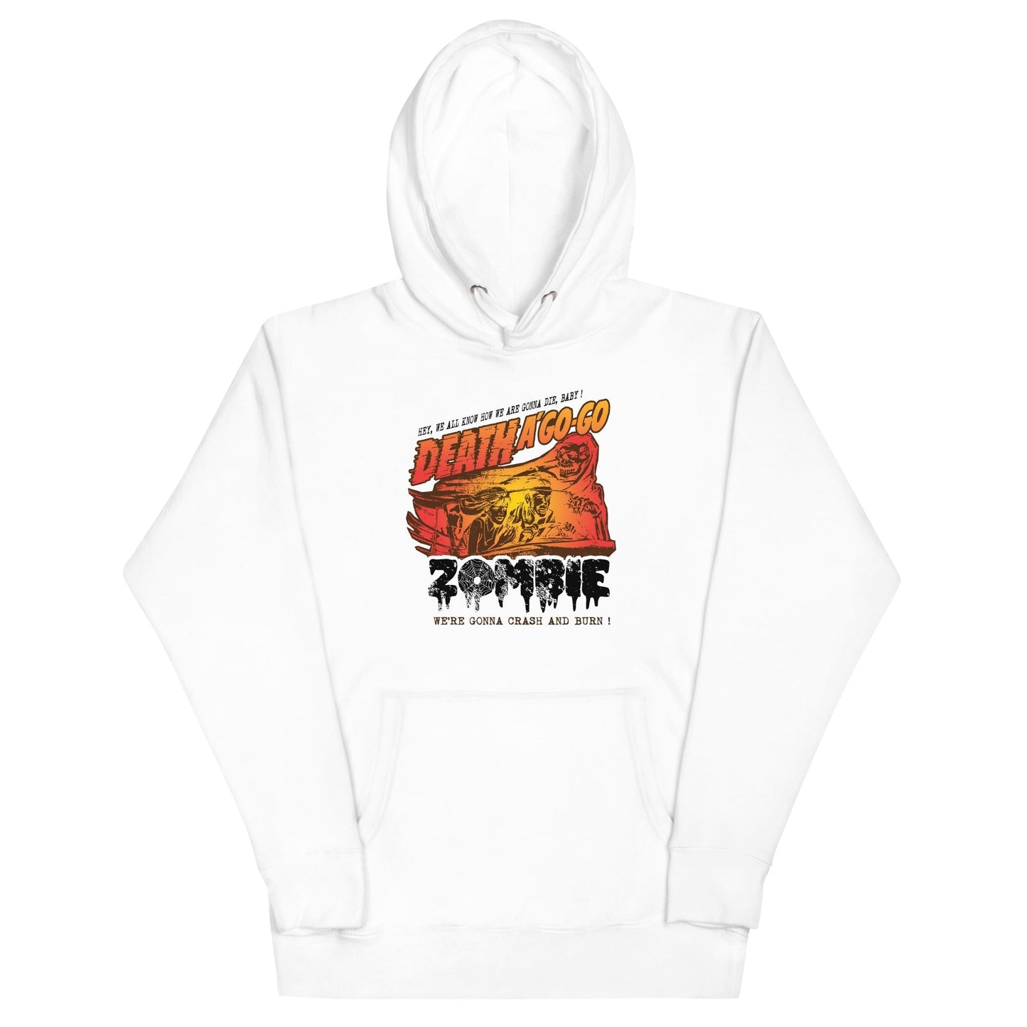 MerchMoment Rob Zombie - Death a Go Go Hoodie White