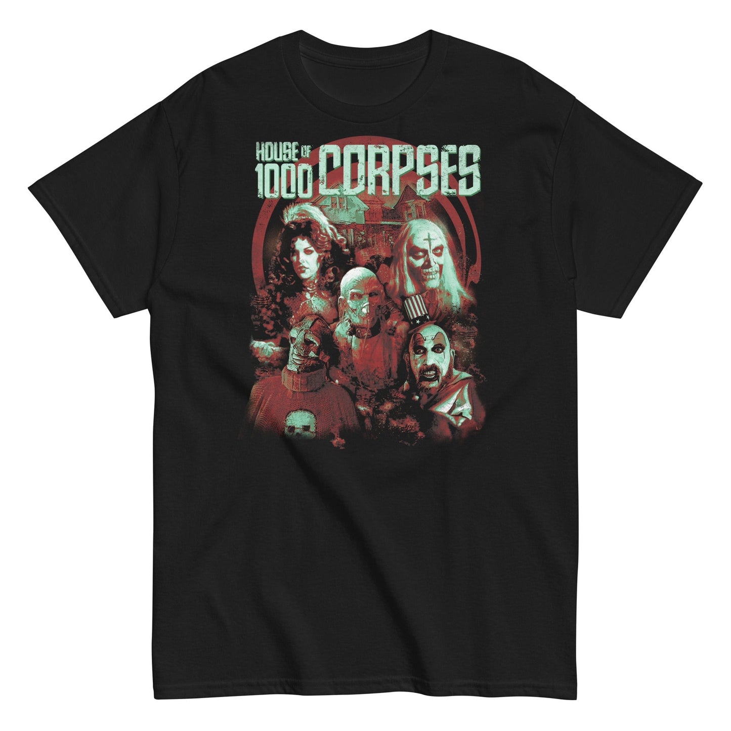 MerchMoment Rob Zombie - Green Corpses T-Shirt Black