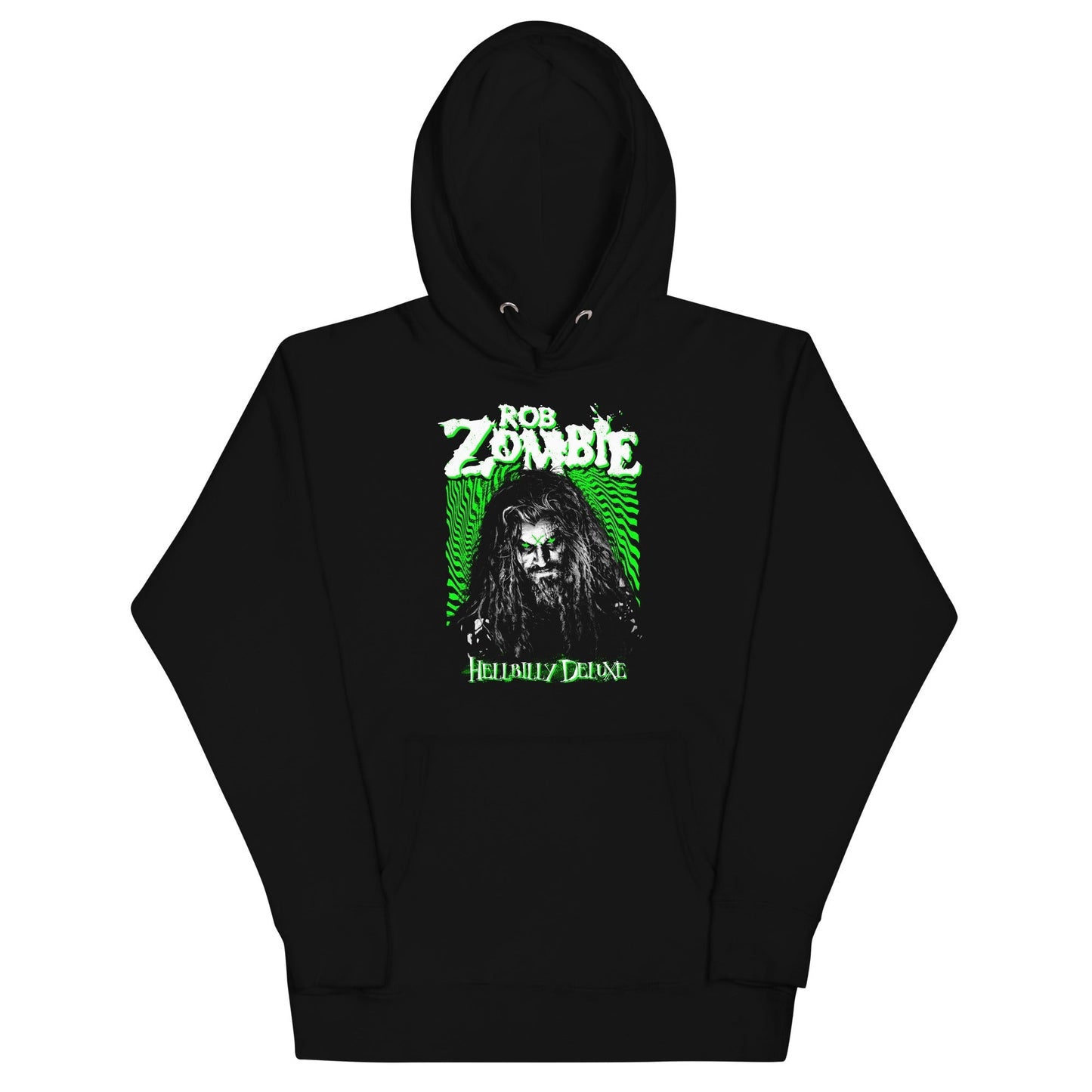 MerchMoment Rob Zombie - Hellbilly Green Hoodie Black