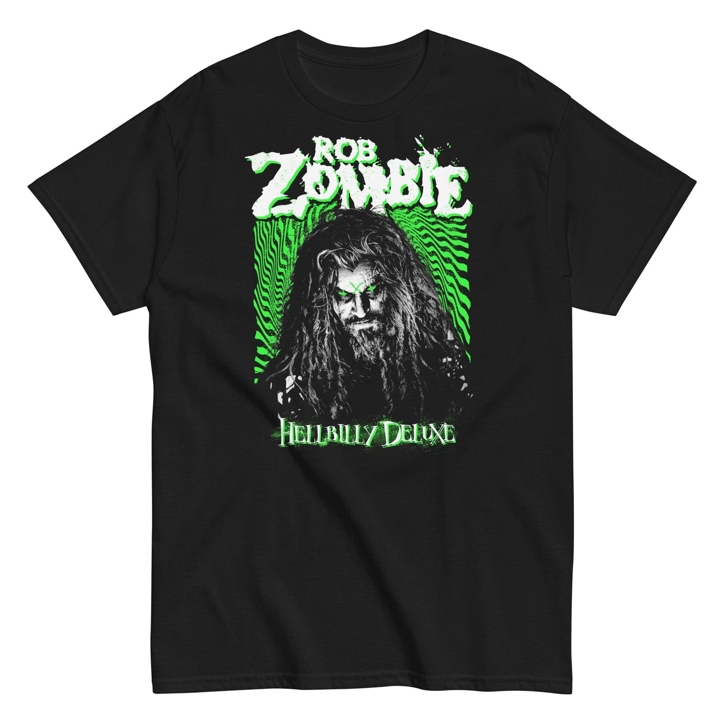 MerchMoment Rob Zombie - Hellbilly Green T-Shirt Black