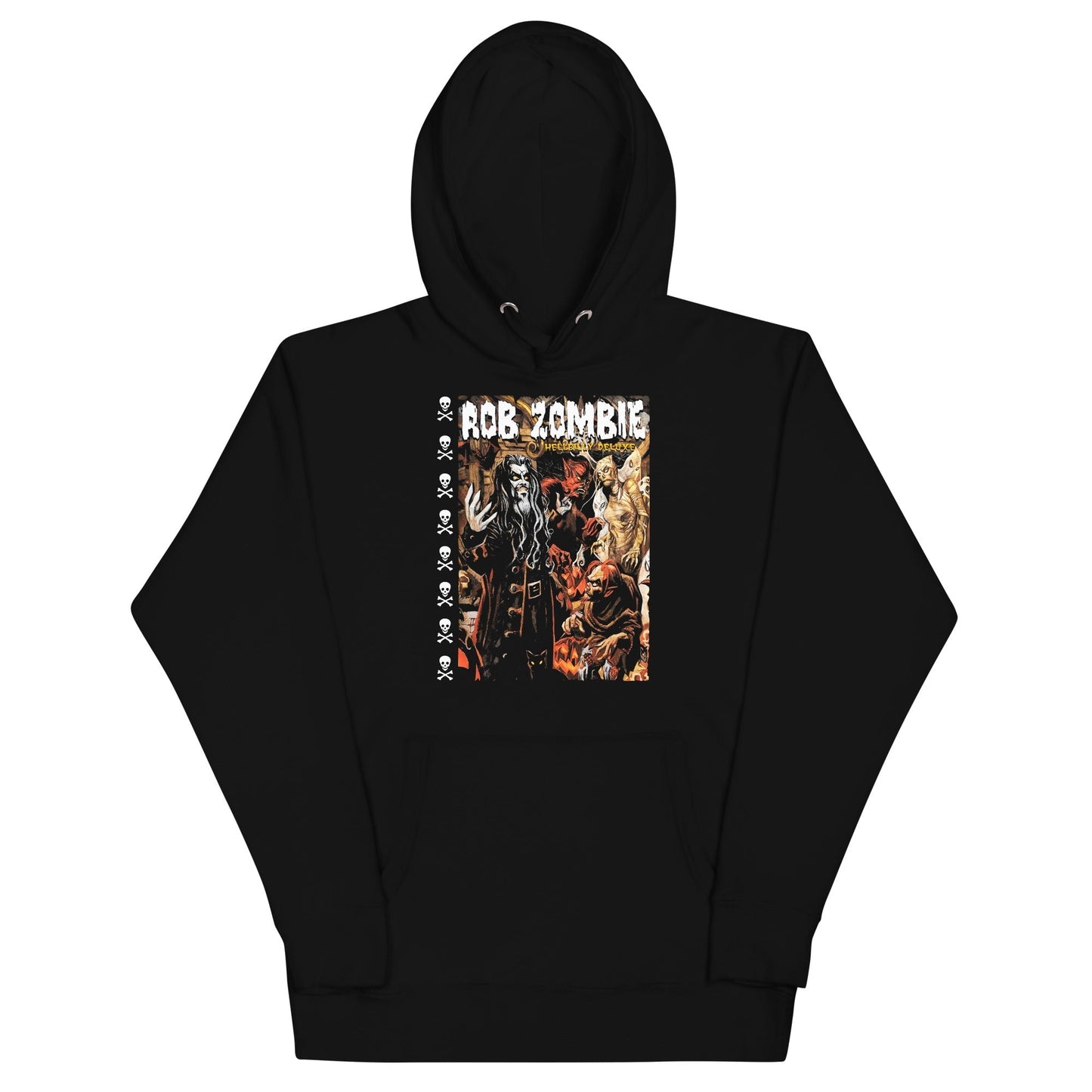 MerchMoment Rob Zombie - Hellbilly Mural Hoodie Black