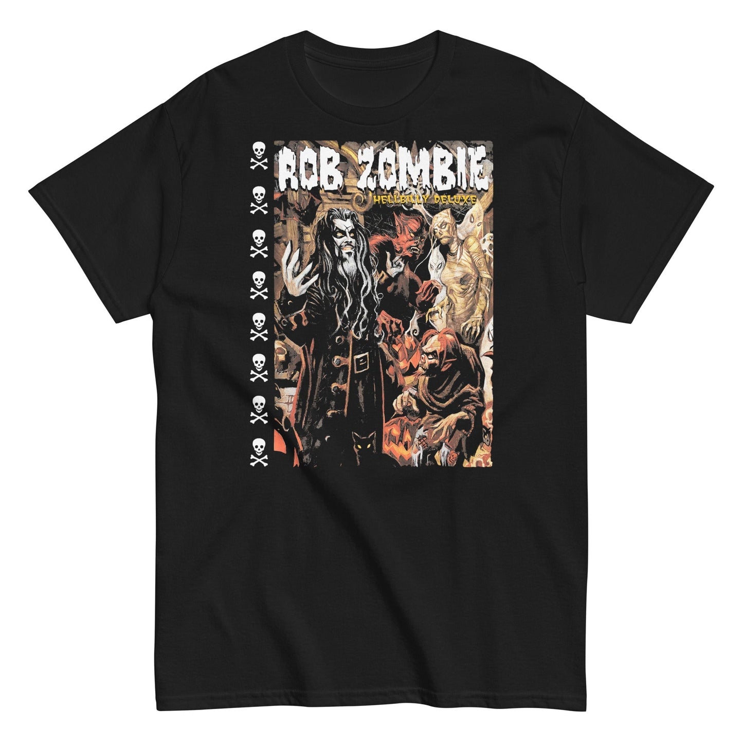 MerchMoment Rob Zombie - Hellbilly Mural T-Shirt Black