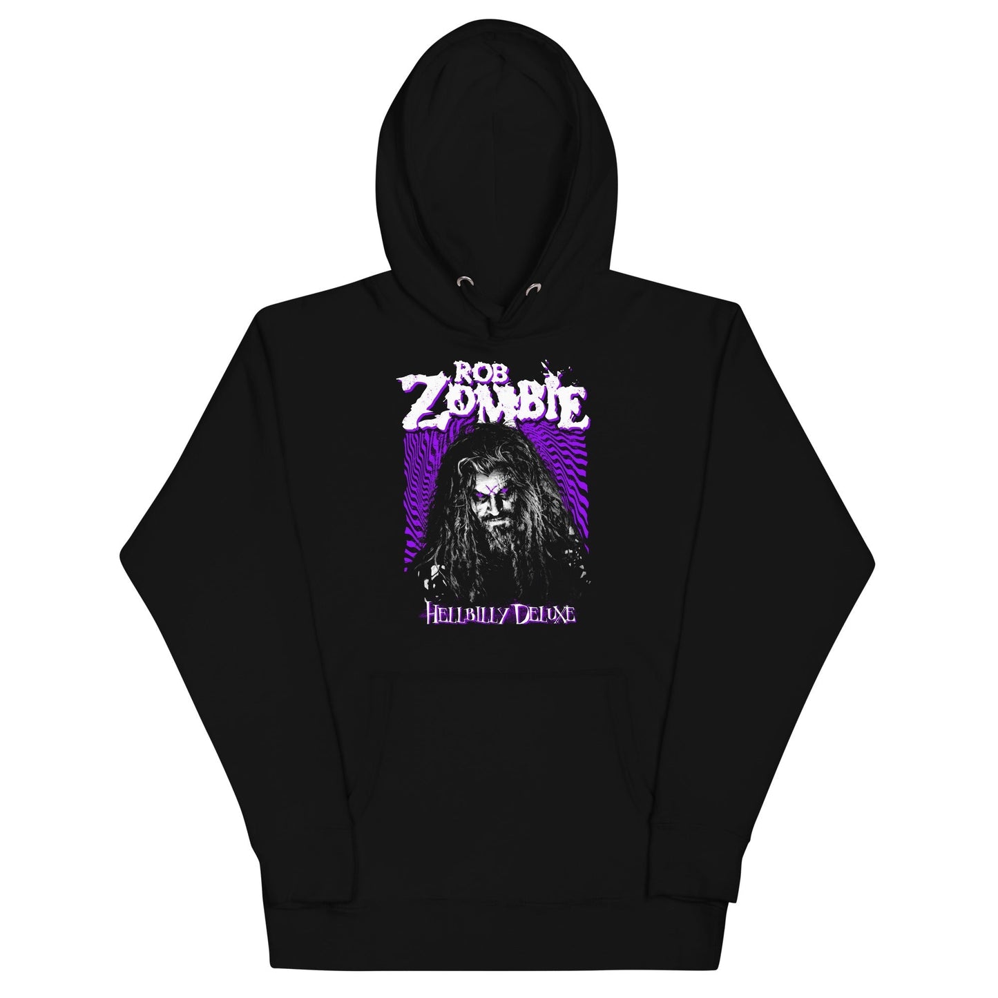 MerchMoment Rob Zombie - Hellbilly Purple Hoodie Black