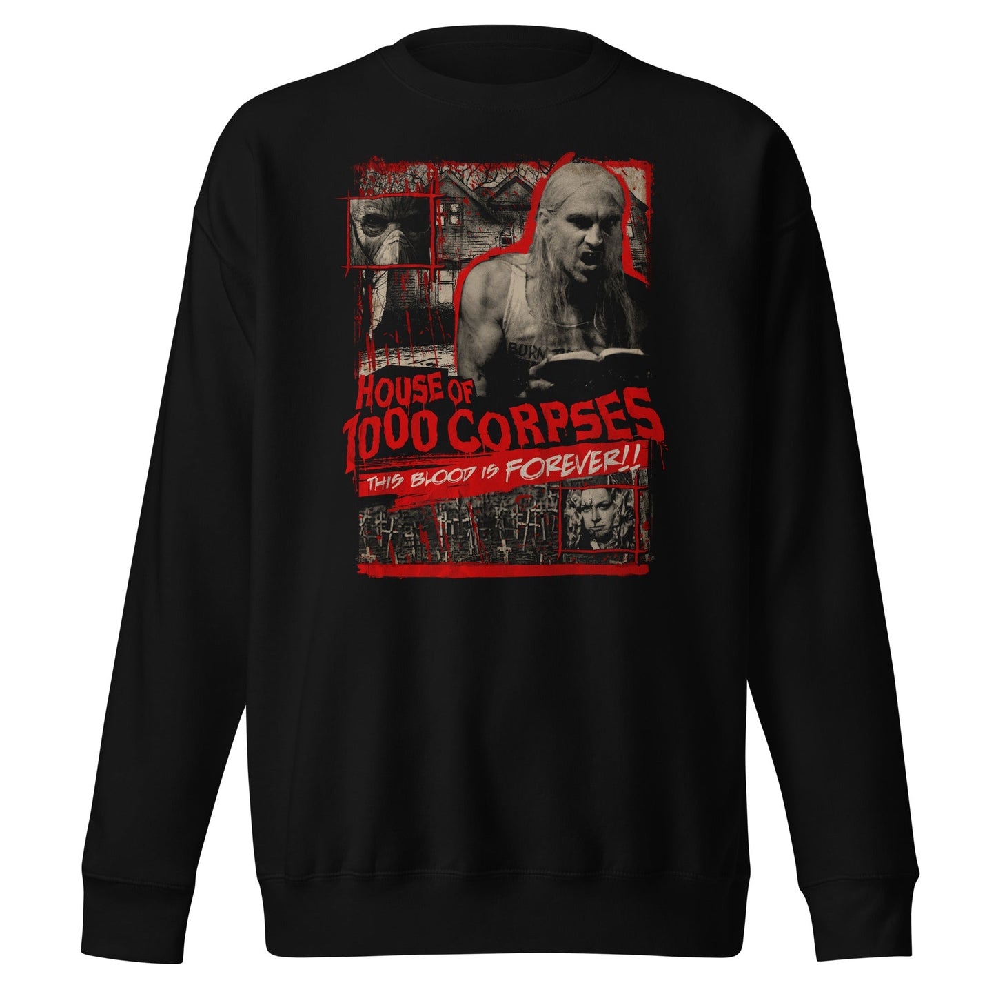 MerchMoment Rob Zombie - More Corpses Sweatshirt Black