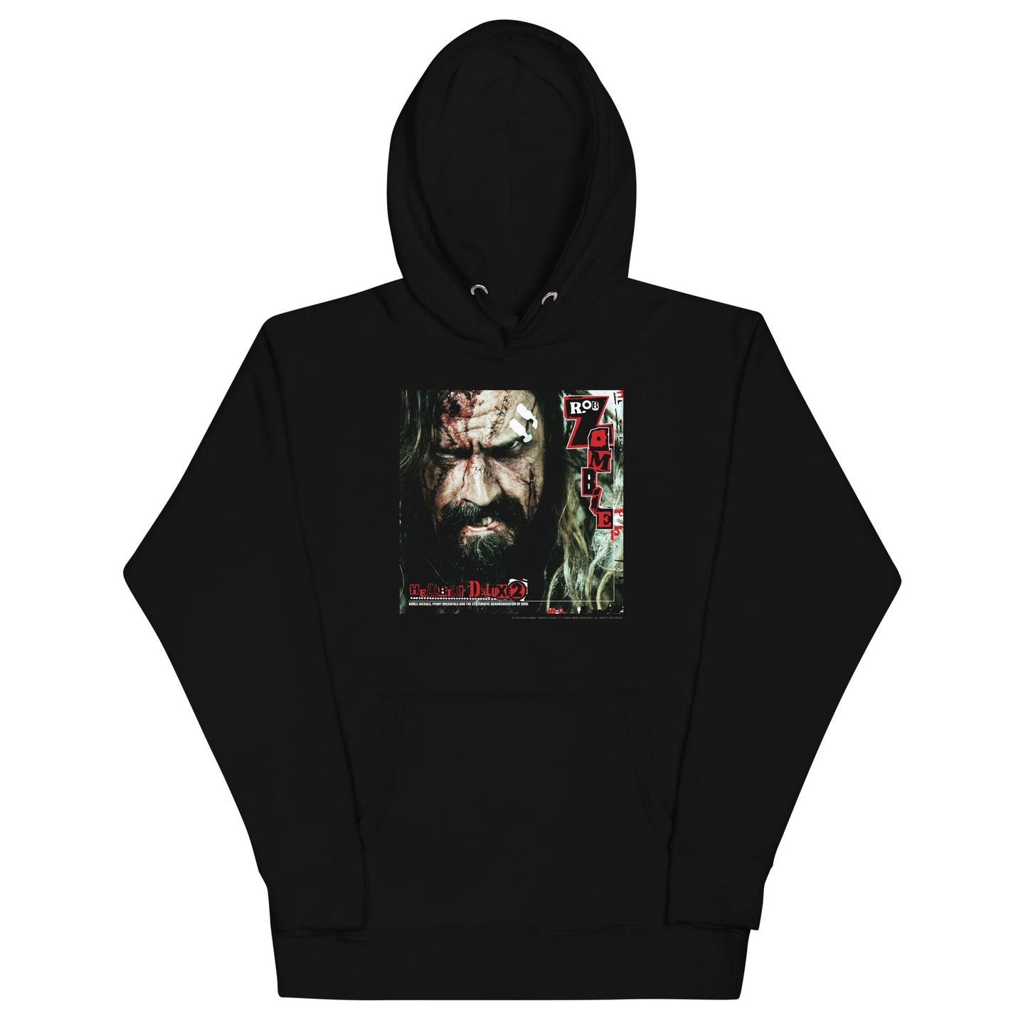 MerchMoment Rob Zombie - Ransom Note Hoodie Black