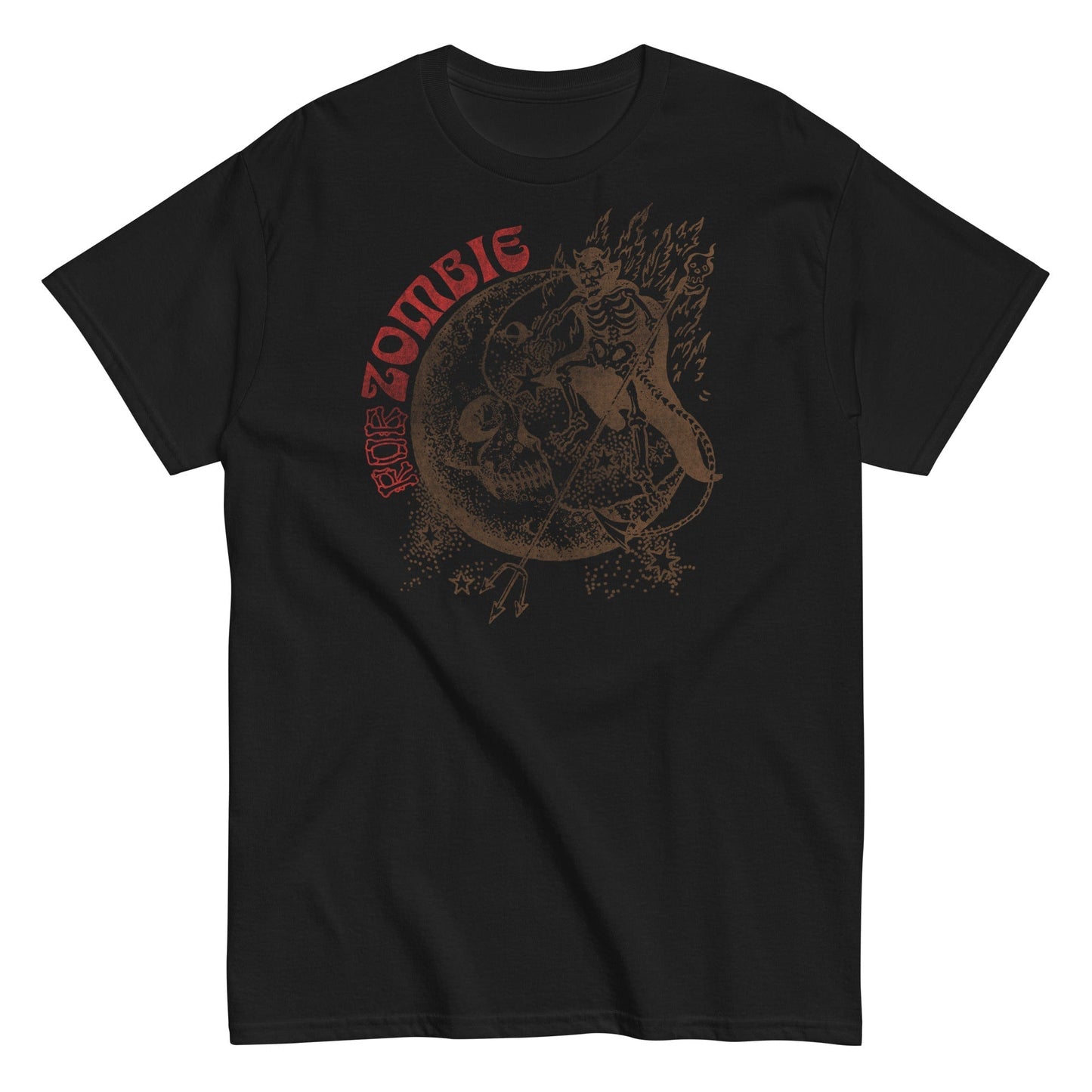 MerchMoment Rob Zombie - Red Rob T-Shirt Black