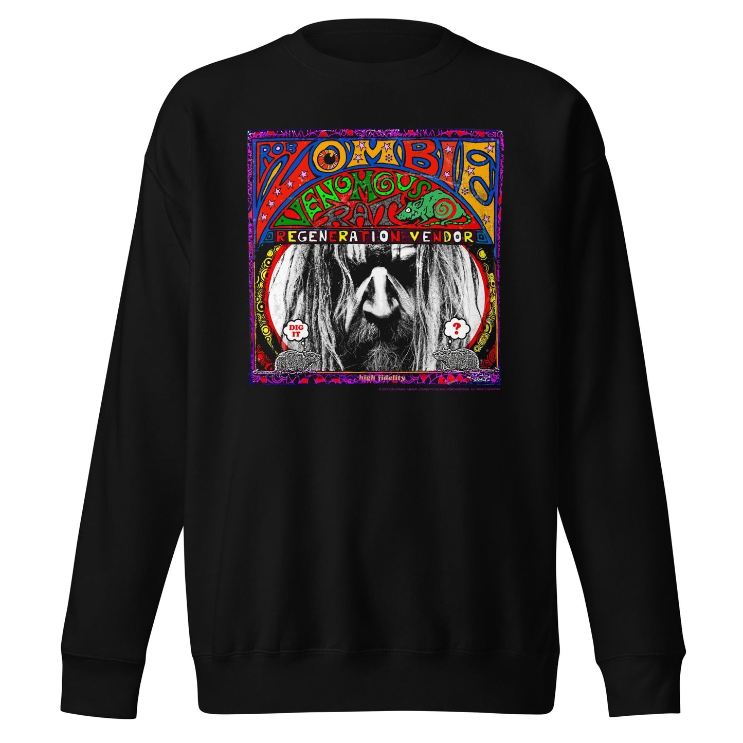 MerchMoment Rob Zombie - Regeneration Sweatshirt Black
