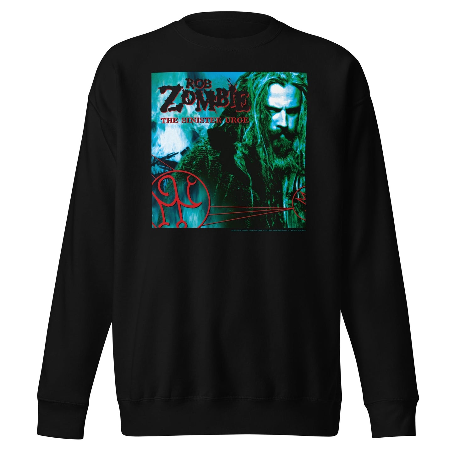 MerchMoment Rob Zombie - Sinister Urge Sweatshirt Black