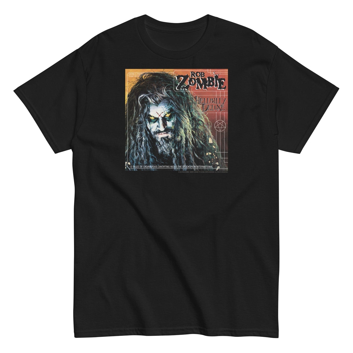MerchMoment Rob Zombie - Staring T-Shirt Black