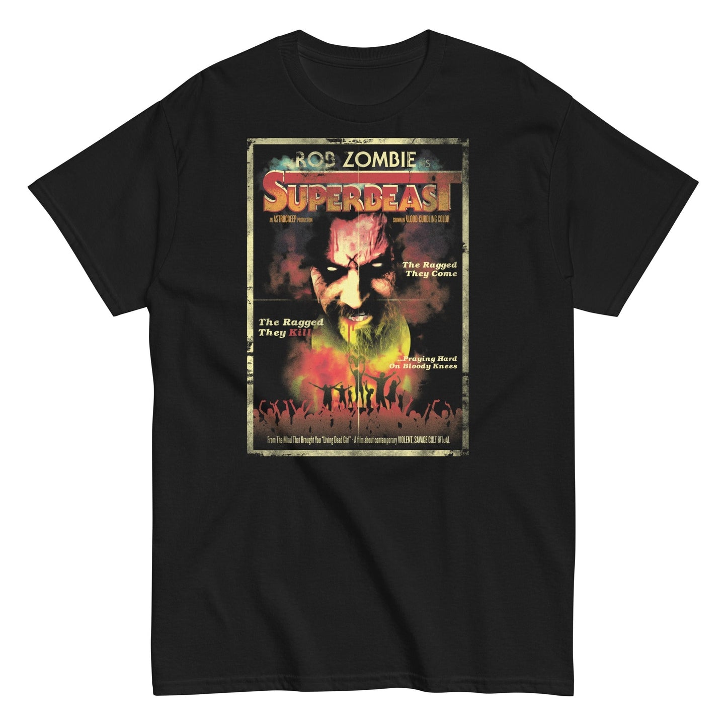 MerchMoment Rob Zombie - Superbeast T-Shirt Black