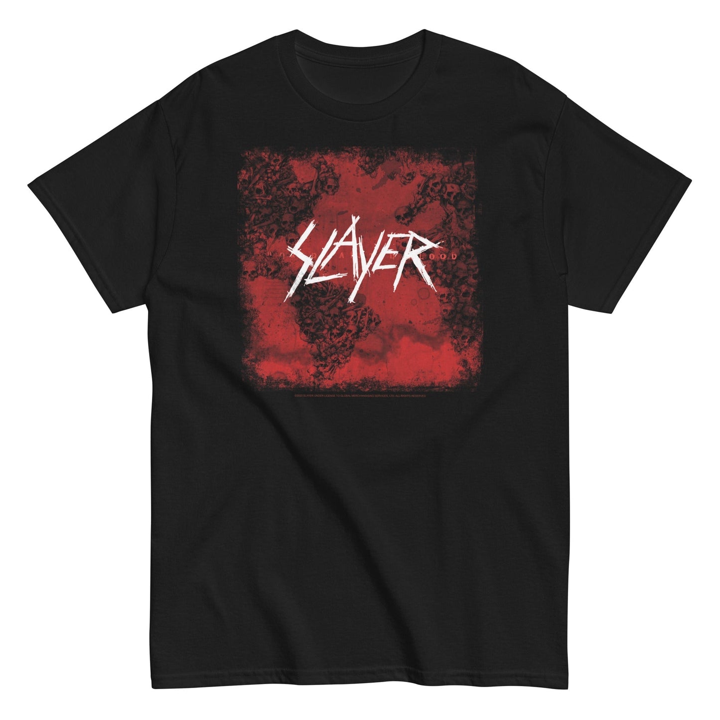 MerchMoment Slayer - Blood Logo T-Shirt Black