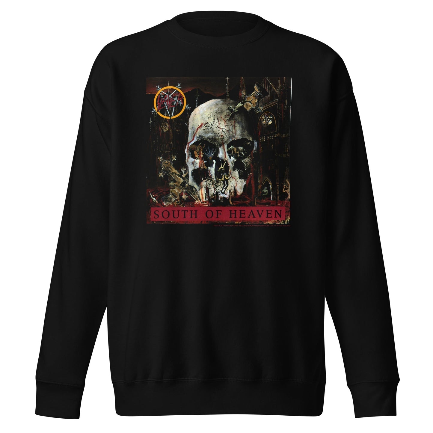 MerchMoment Slayer - Heaven Cover Sweatshirt Black